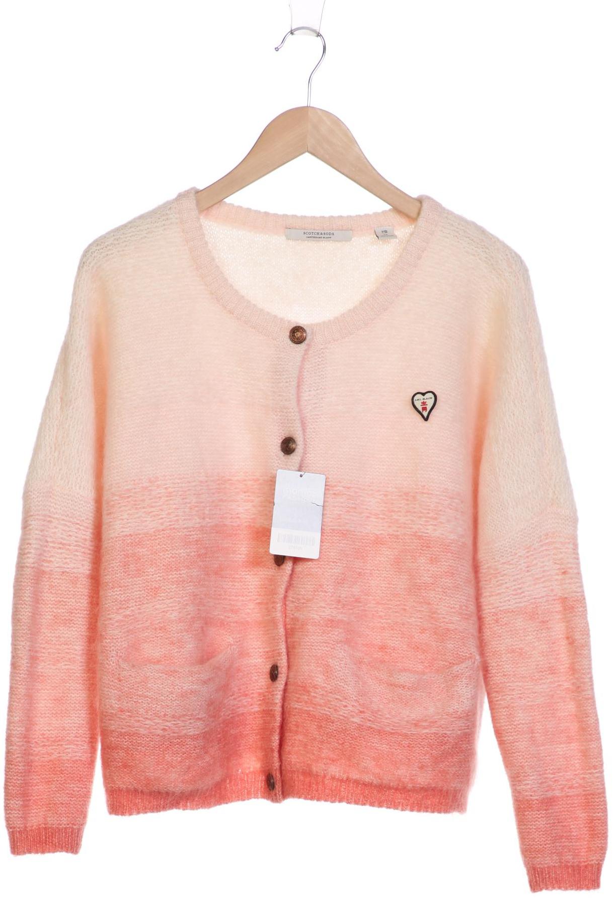 

Maison Scotch Damen Strickjacke, pink, Gr. 34