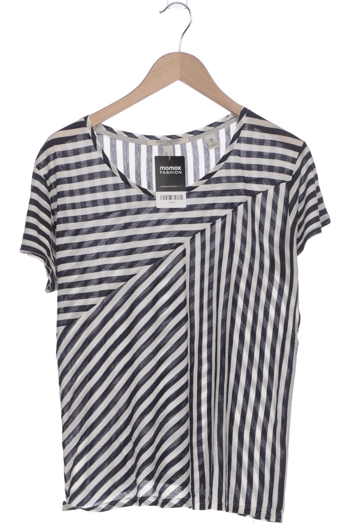 

Maison Scotch Damen T-Shirt, marineblau, Gr. 38