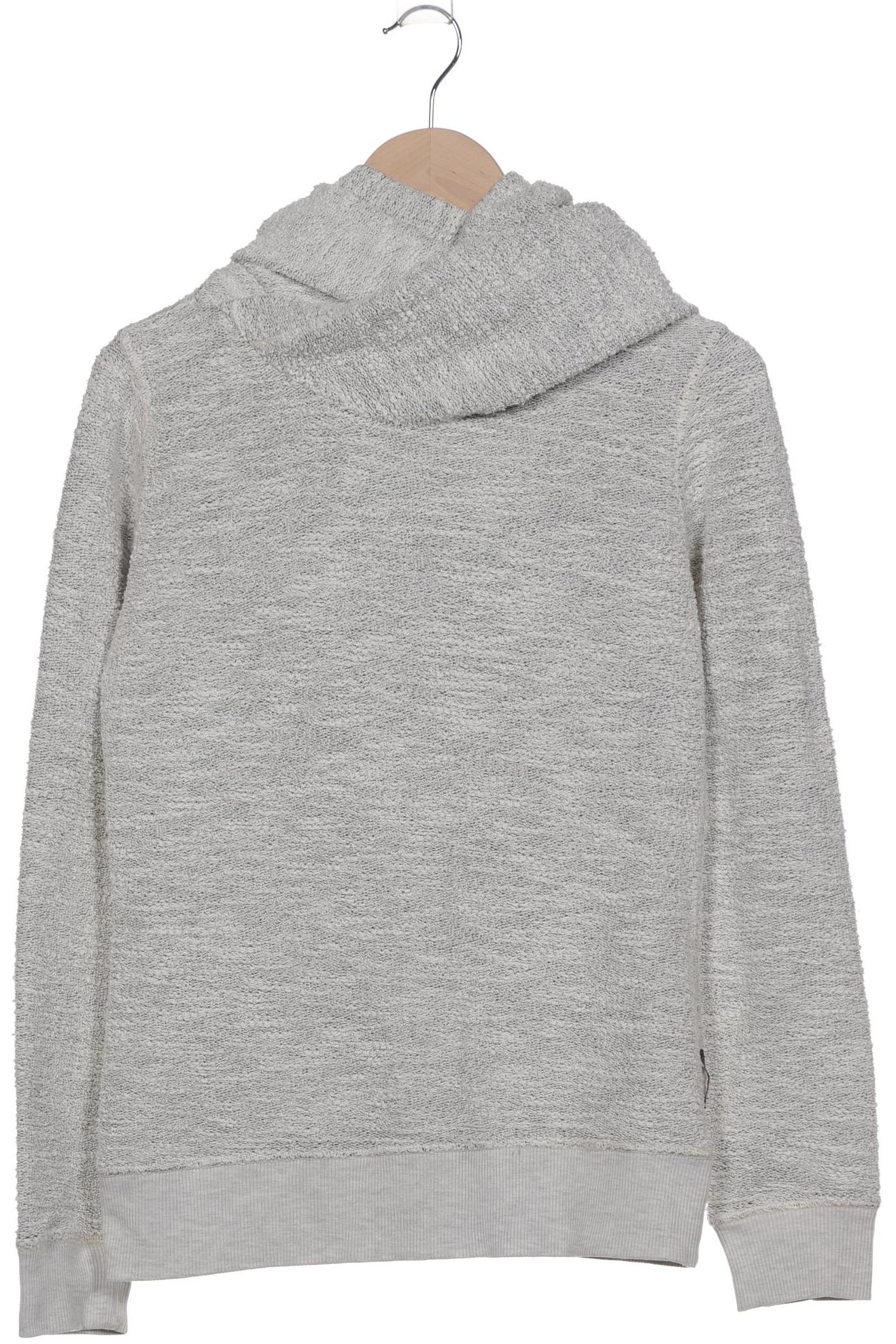 

Maison Scotch Damen Kapuzenpullover, grau, Gr. 36