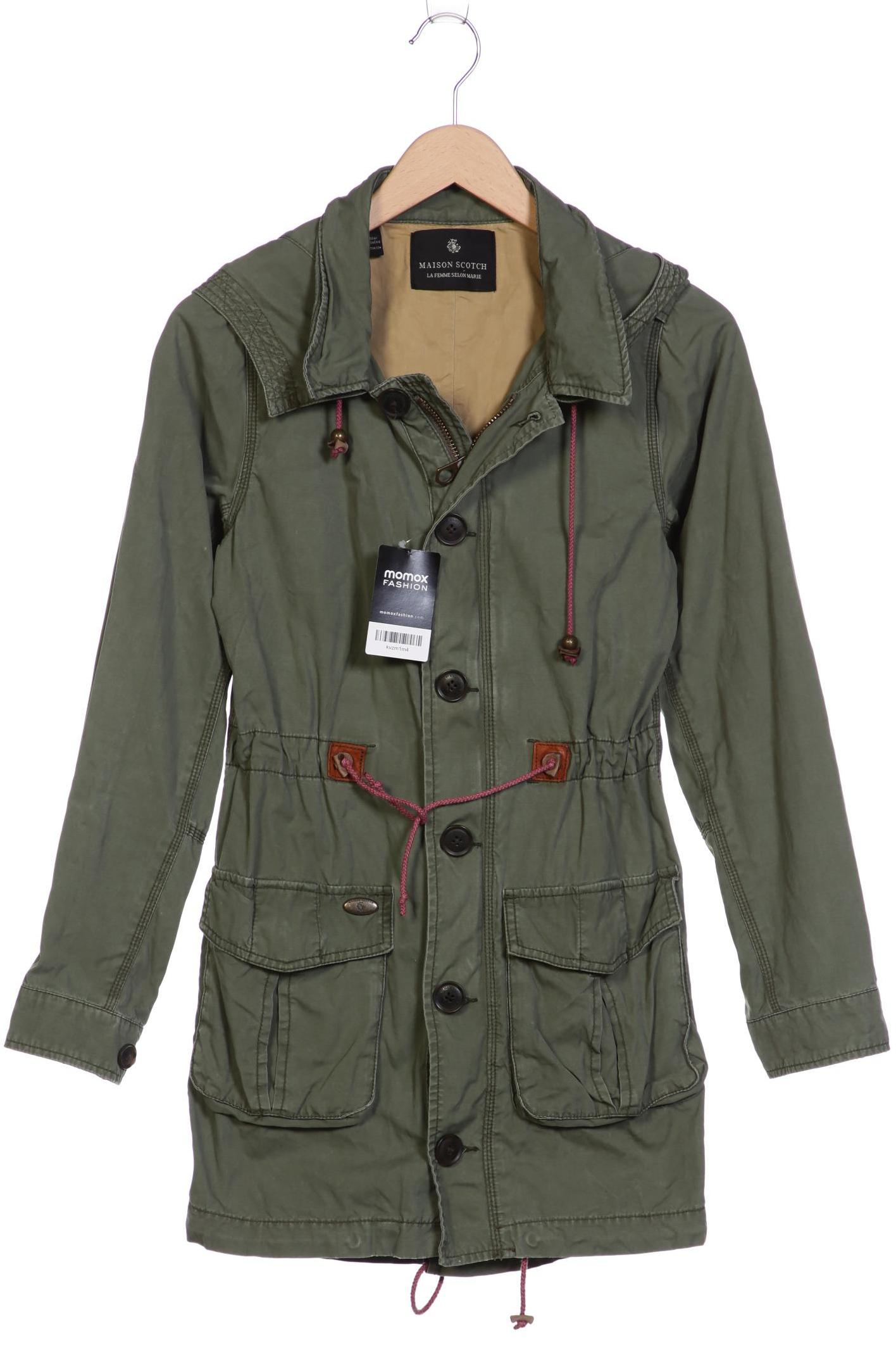 

Maison Scotch Damen Mantel, grün