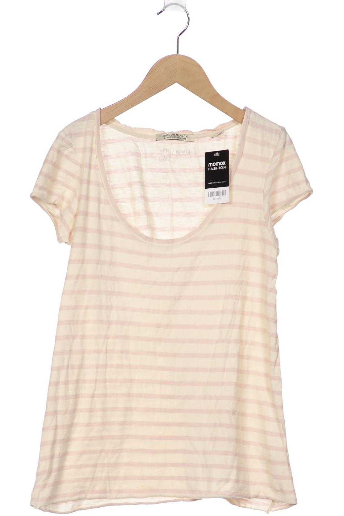 

Maison Scotch Damen T-Shirt, beige, Gr. 36