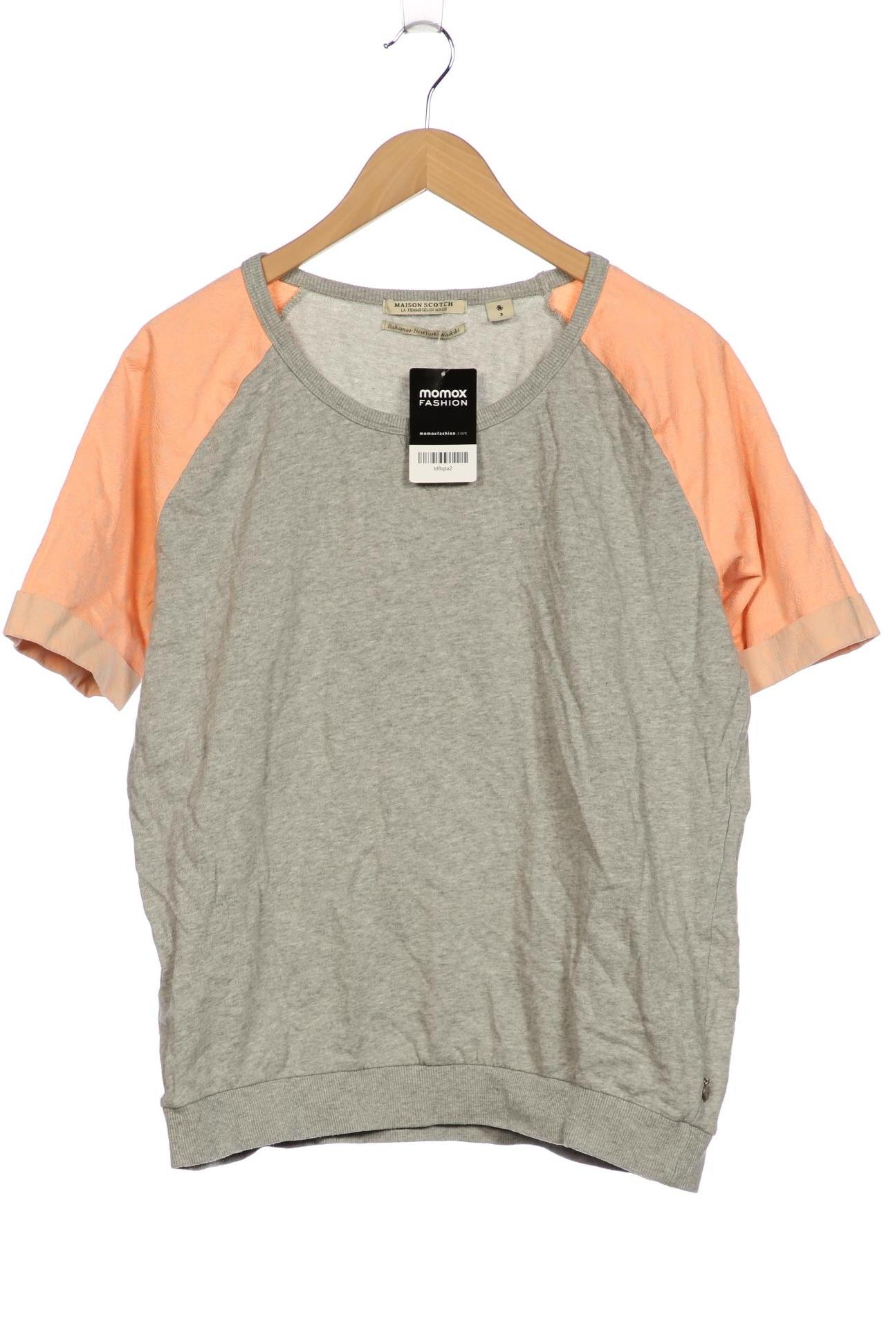 

Maison Scotch Damen Sweatshirt, grau, Gr. 40