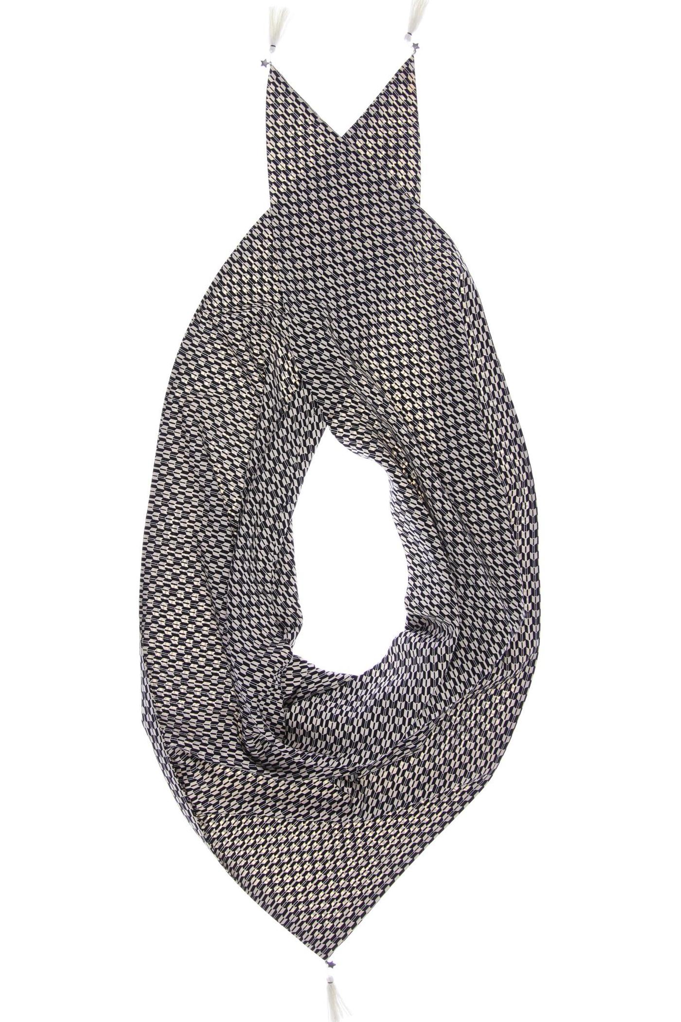 

Maison Scotch Damen Schal, schwarz, Gr.