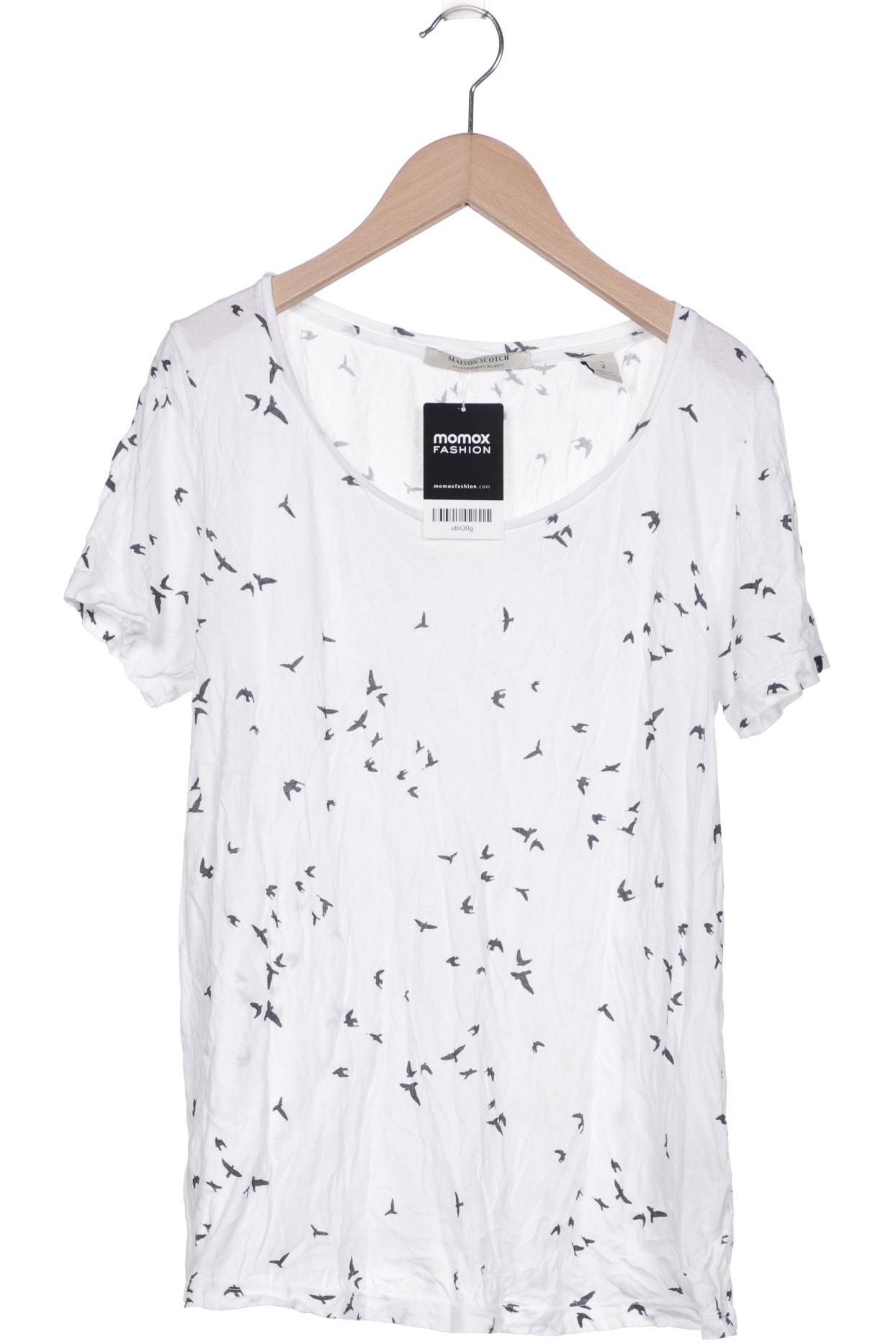 

Maison Scotch Damen T-Shirt, weiß