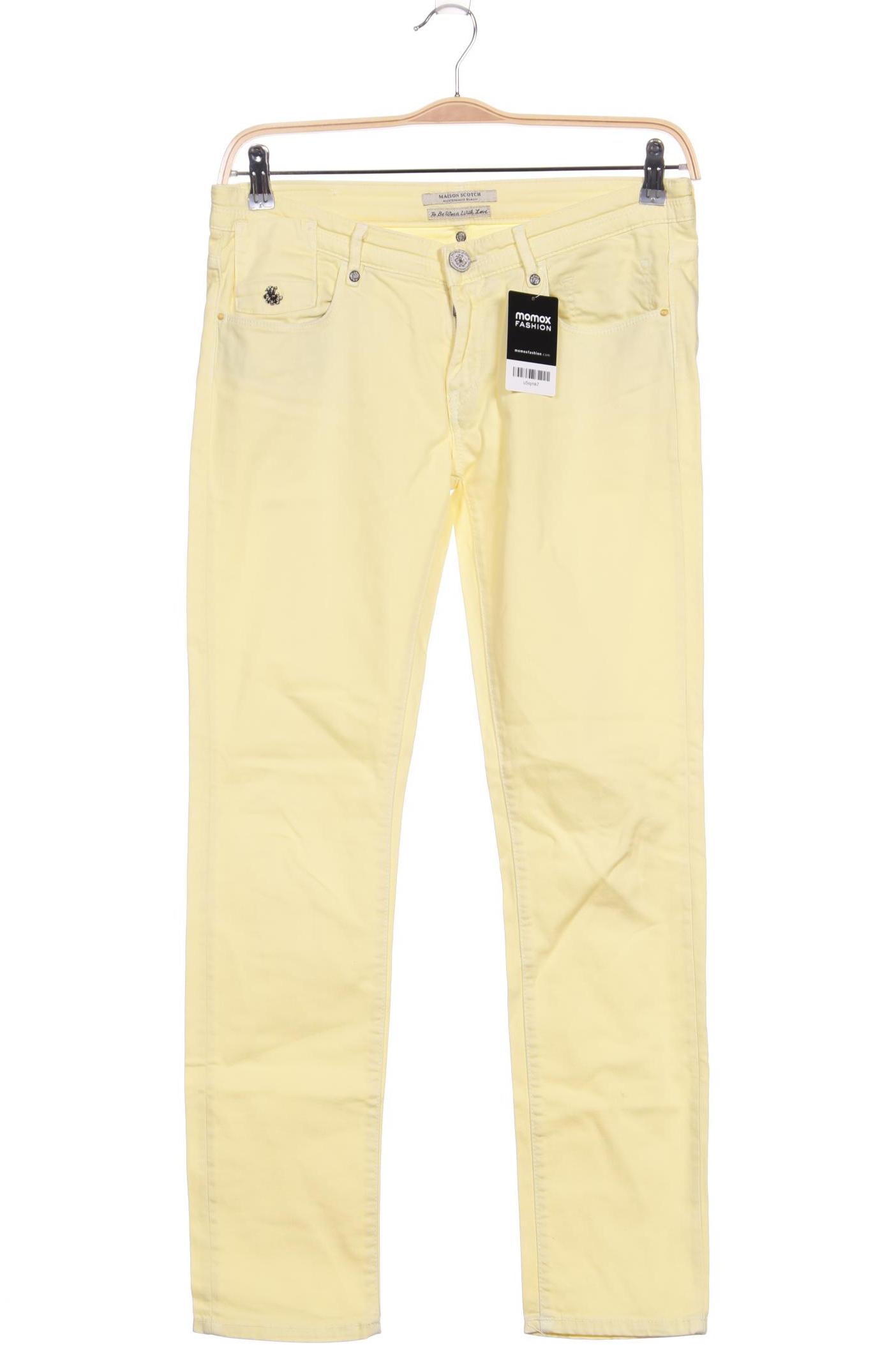 

Maison Scotch Damen Jeans, gelb, Gr. 29