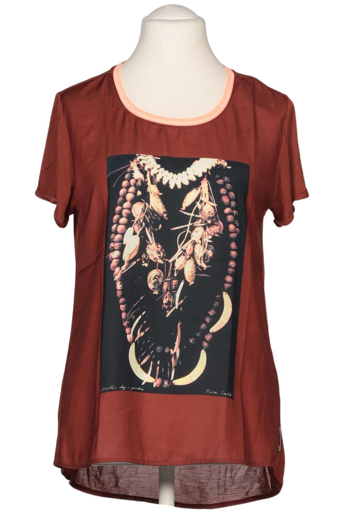 

Maison Scotch Damen Bluse, braun, Gr. 38