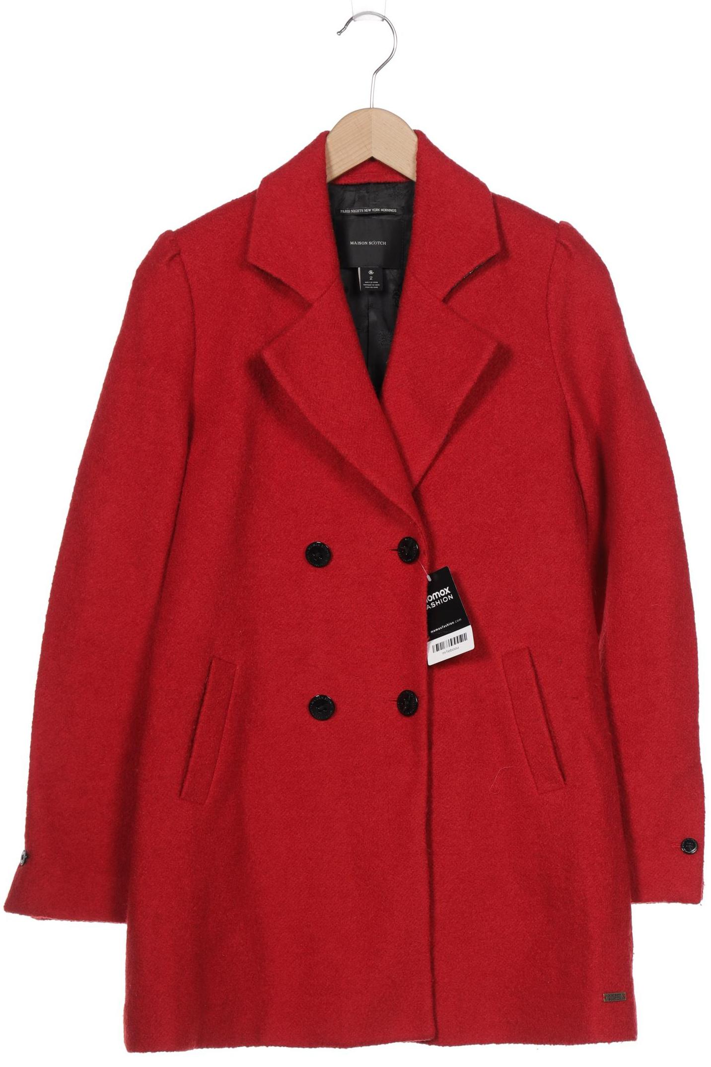 

Maison Scotch Damen Mantel, rot