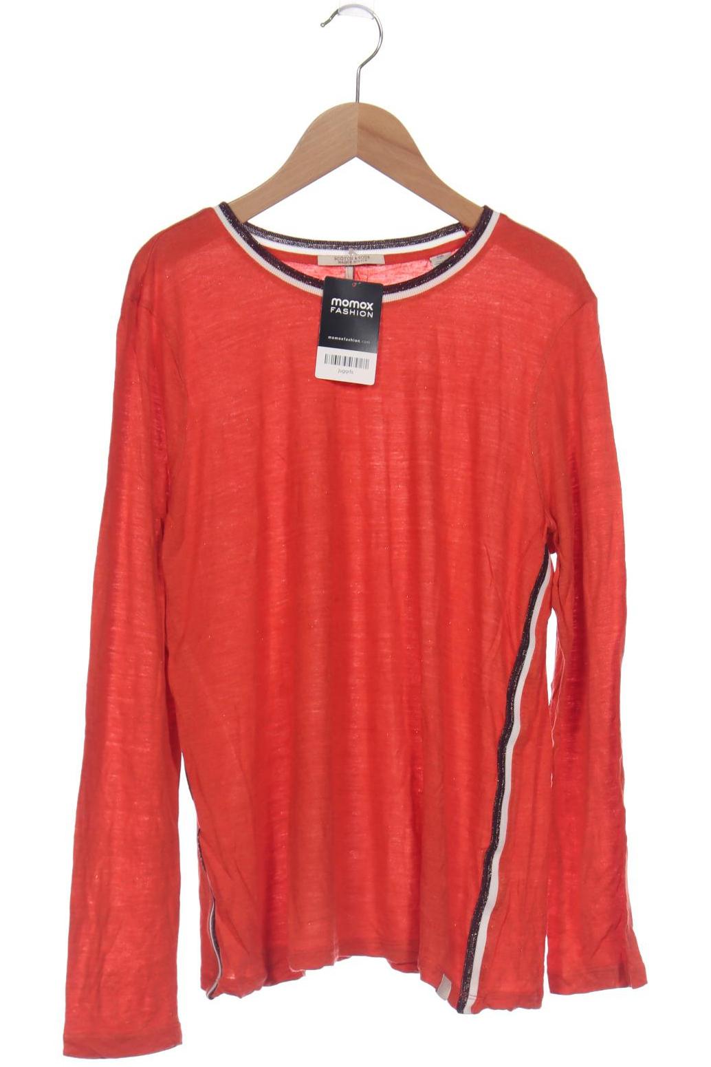 

Maison Scotch Damen Langarmshirt, rot