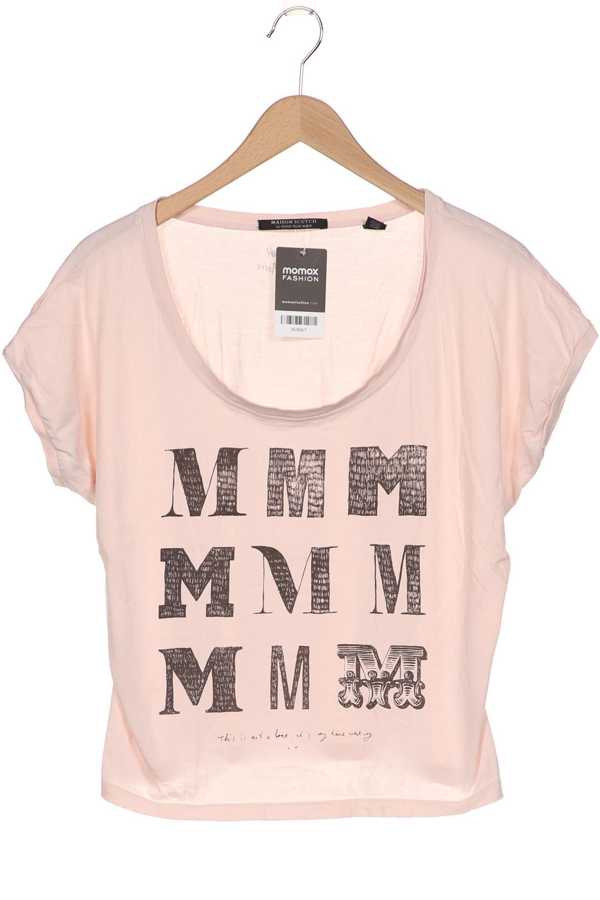 

Maison Scotch Damen T-Shirt, pink, Gr. 38