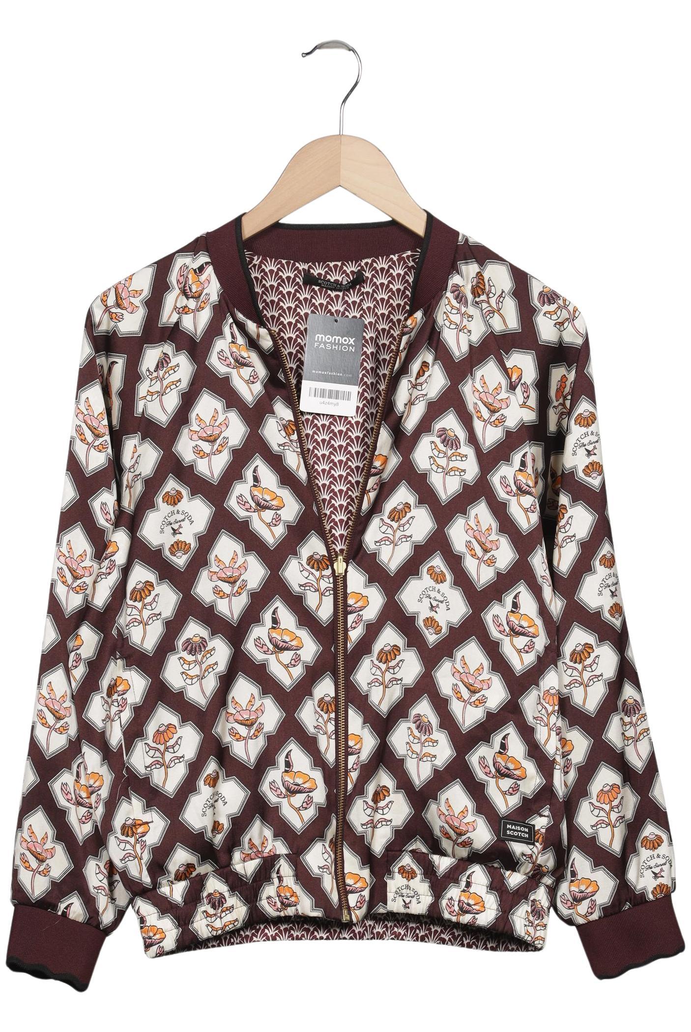 

Maison Scotch Damen Jacke, bordeaux, Gr. 36