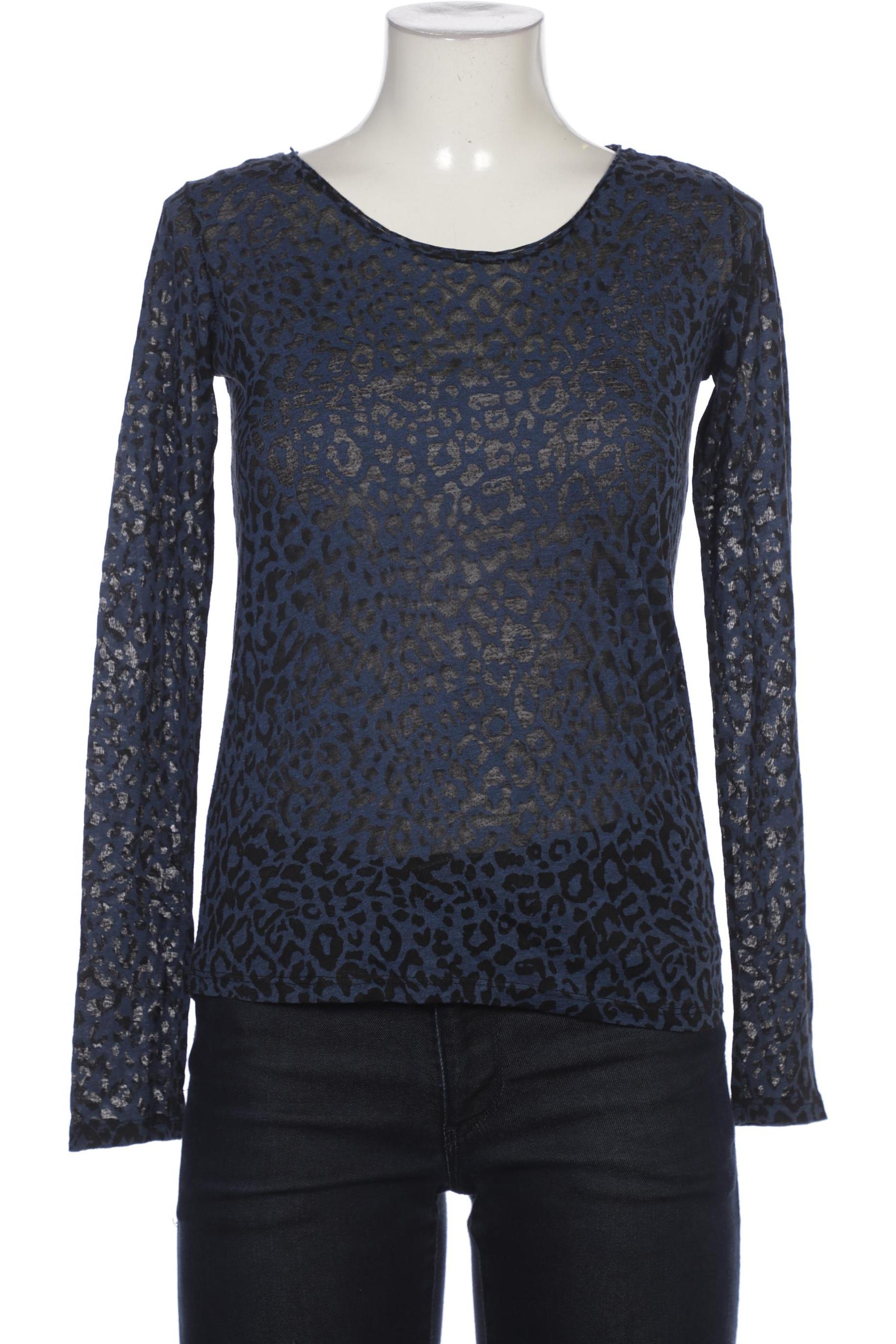 

Maison Scotch Damen Langarmshirt, marineblau, Gr. 38
