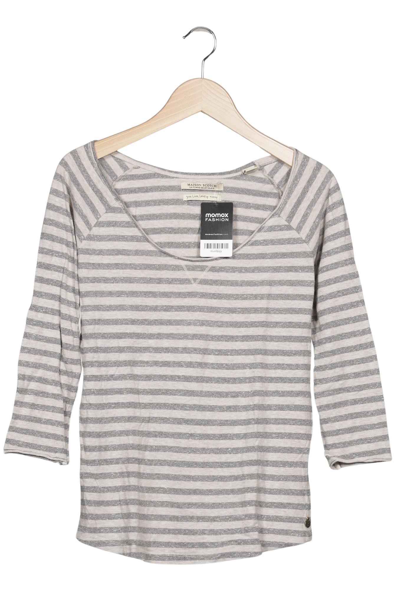 

Maison Scotch Damen Langarmshirt, mehrfarbig, Gr. 36