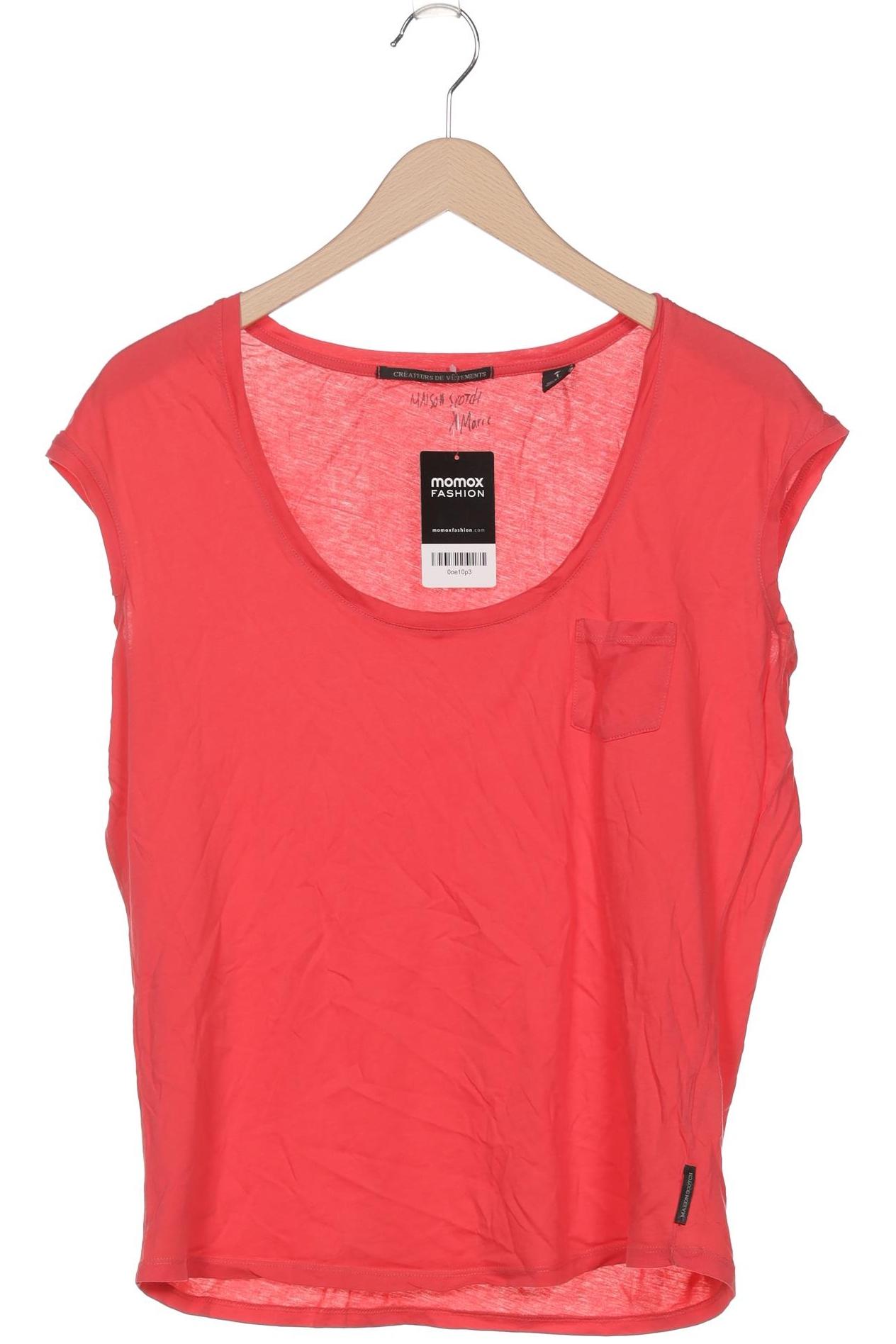 

Maison Scotch Damen T-Shirt, rot, Gr. 36
