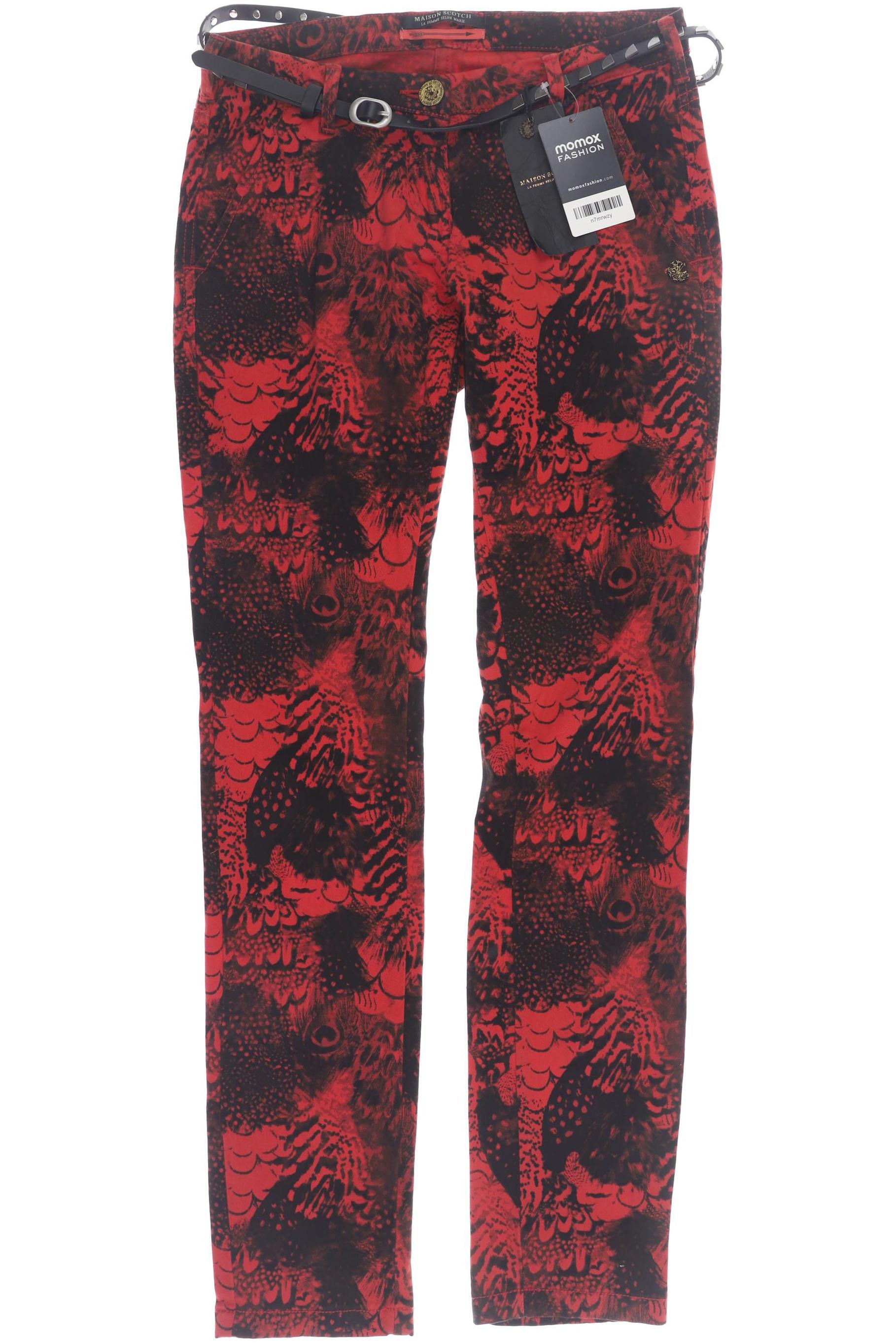 

Maison Scotch Damen Jeans, rot