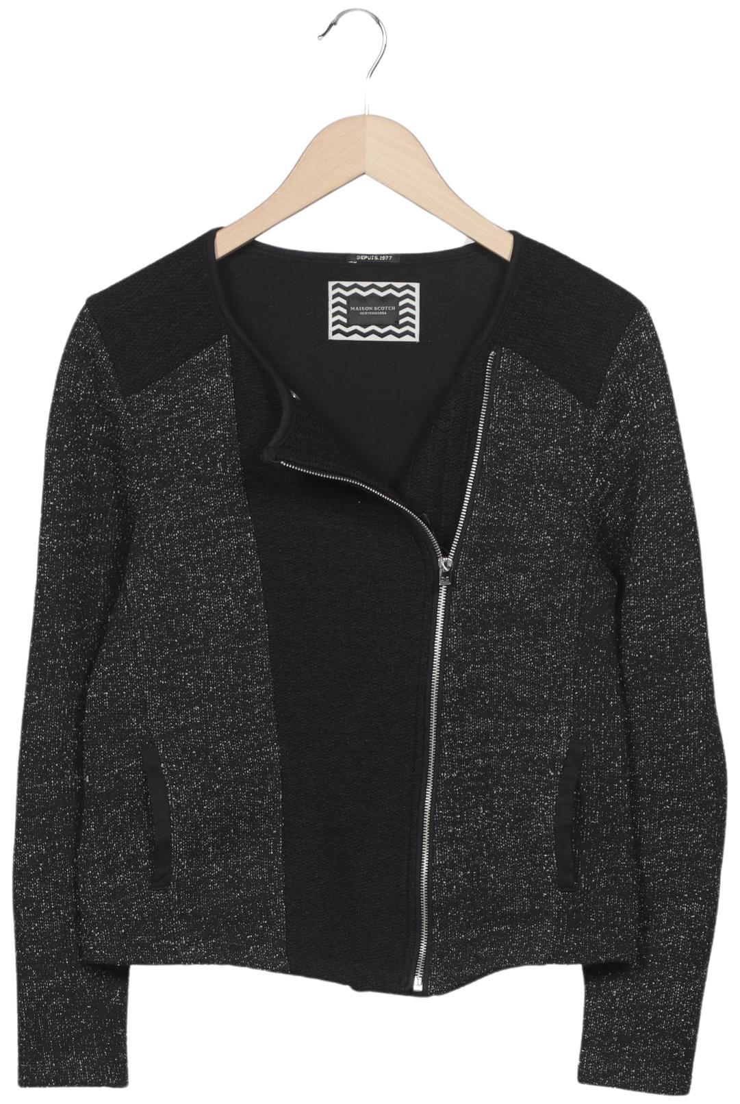 

Maison Scotch Damen Jacke, grau, Gr. 38