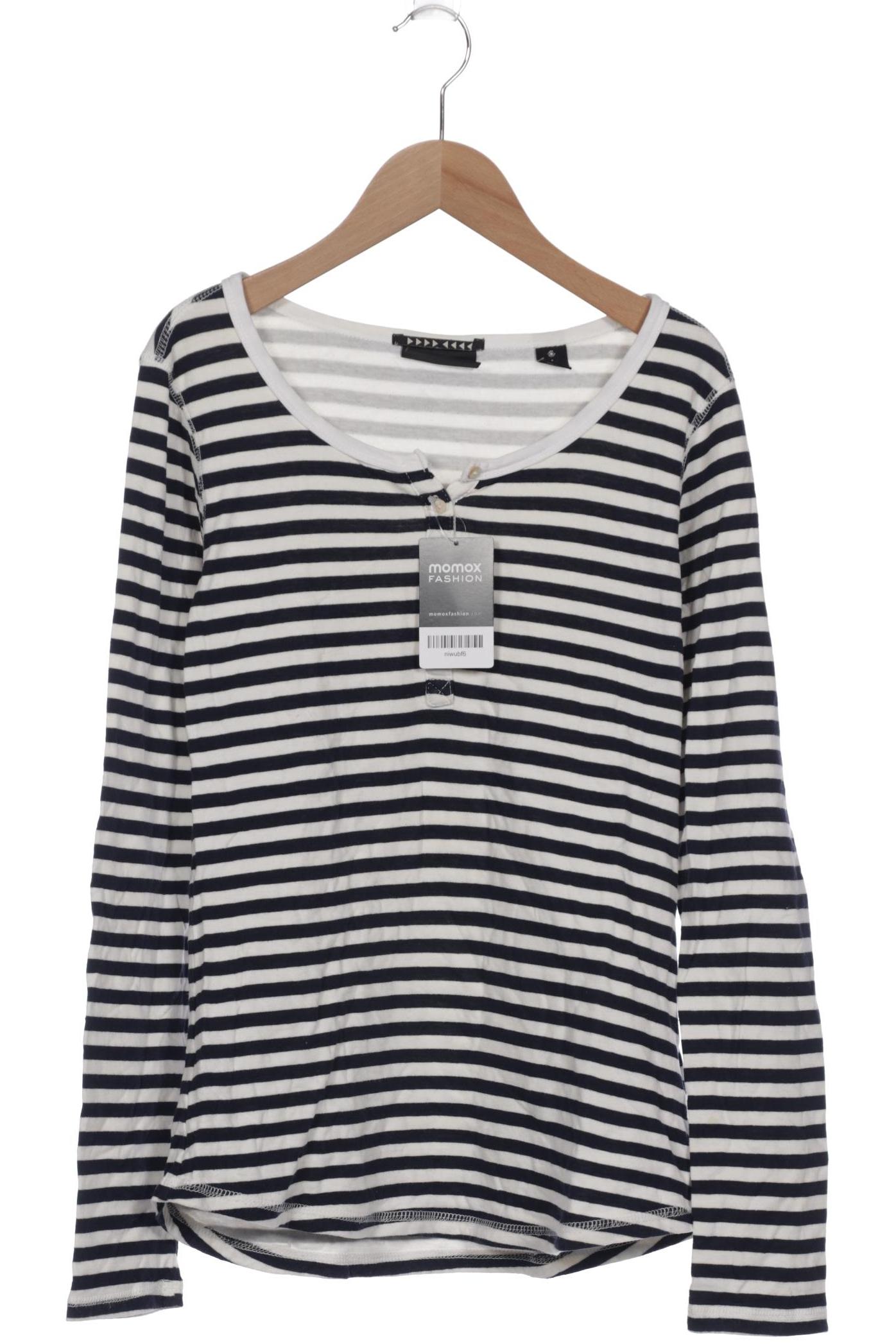 

Maison Scotch Damen Langarmshirt, marineblau