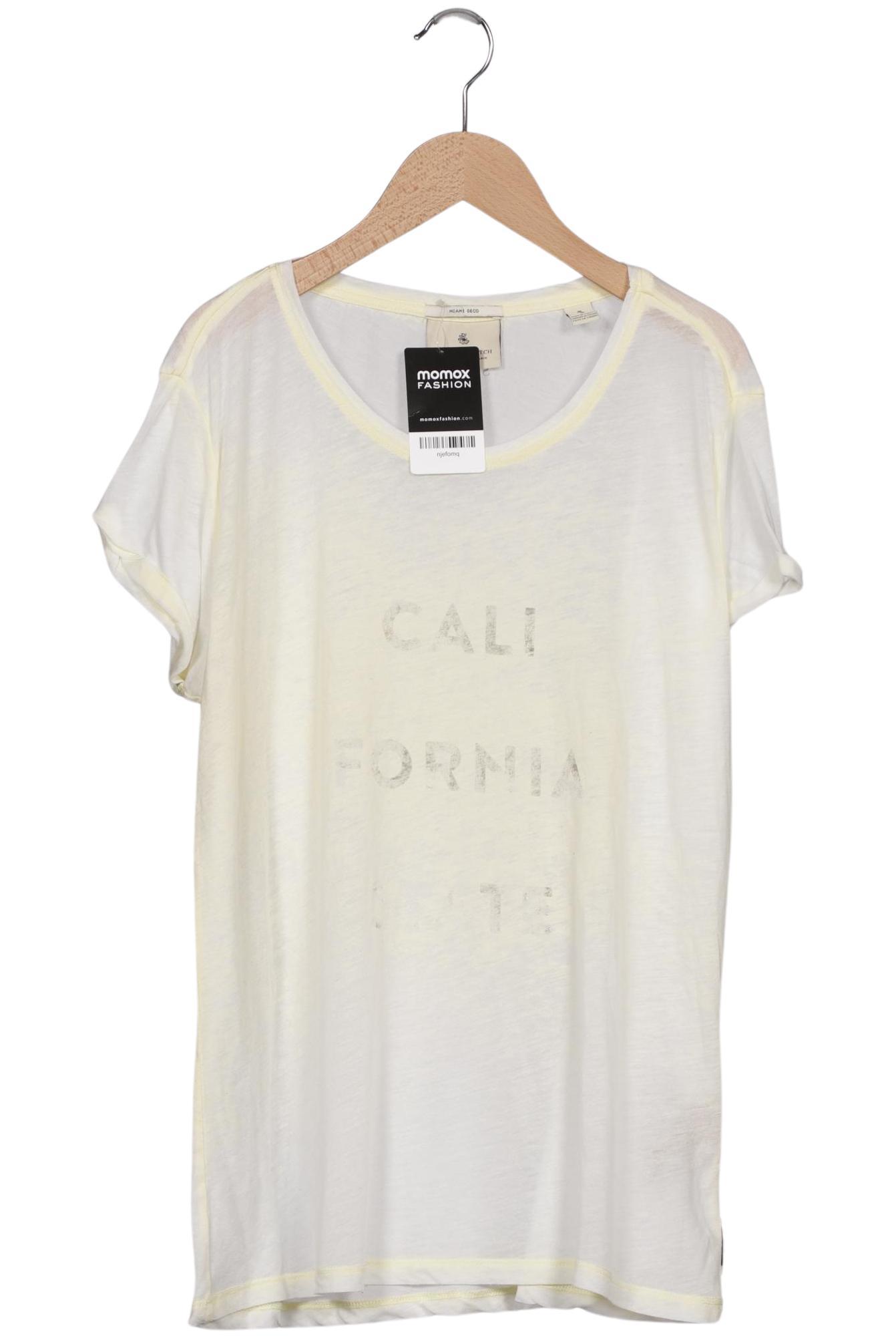 

Maison Scotch Damen T-Shirt, cremeweiß, Gr. 40