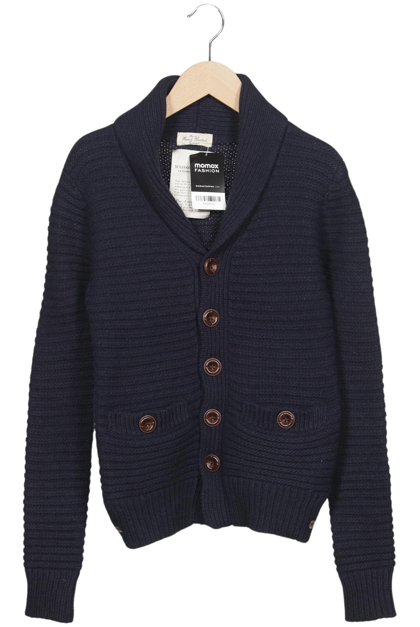 

Maison Scotch Damen Strickjacke, marineblau, Gr. 32