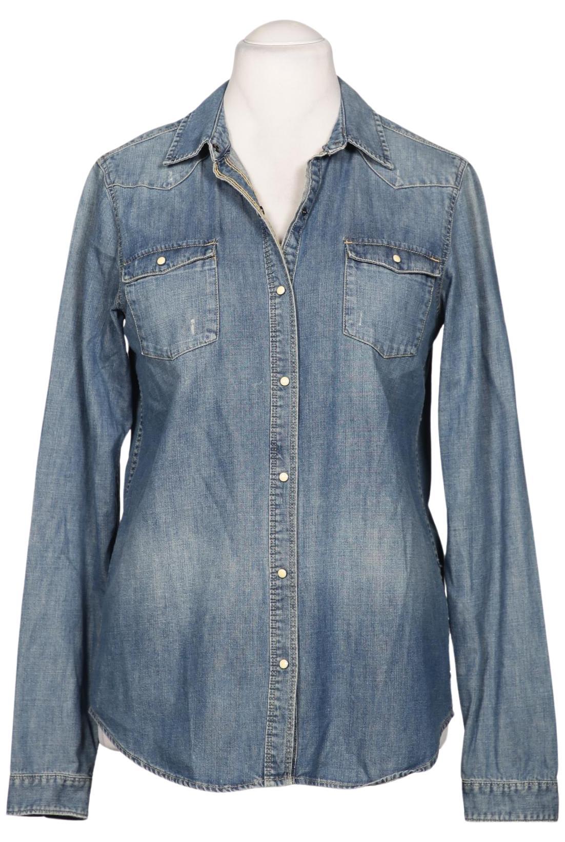 

Maison Scotch Damen Bluse, blau, Gr. 42