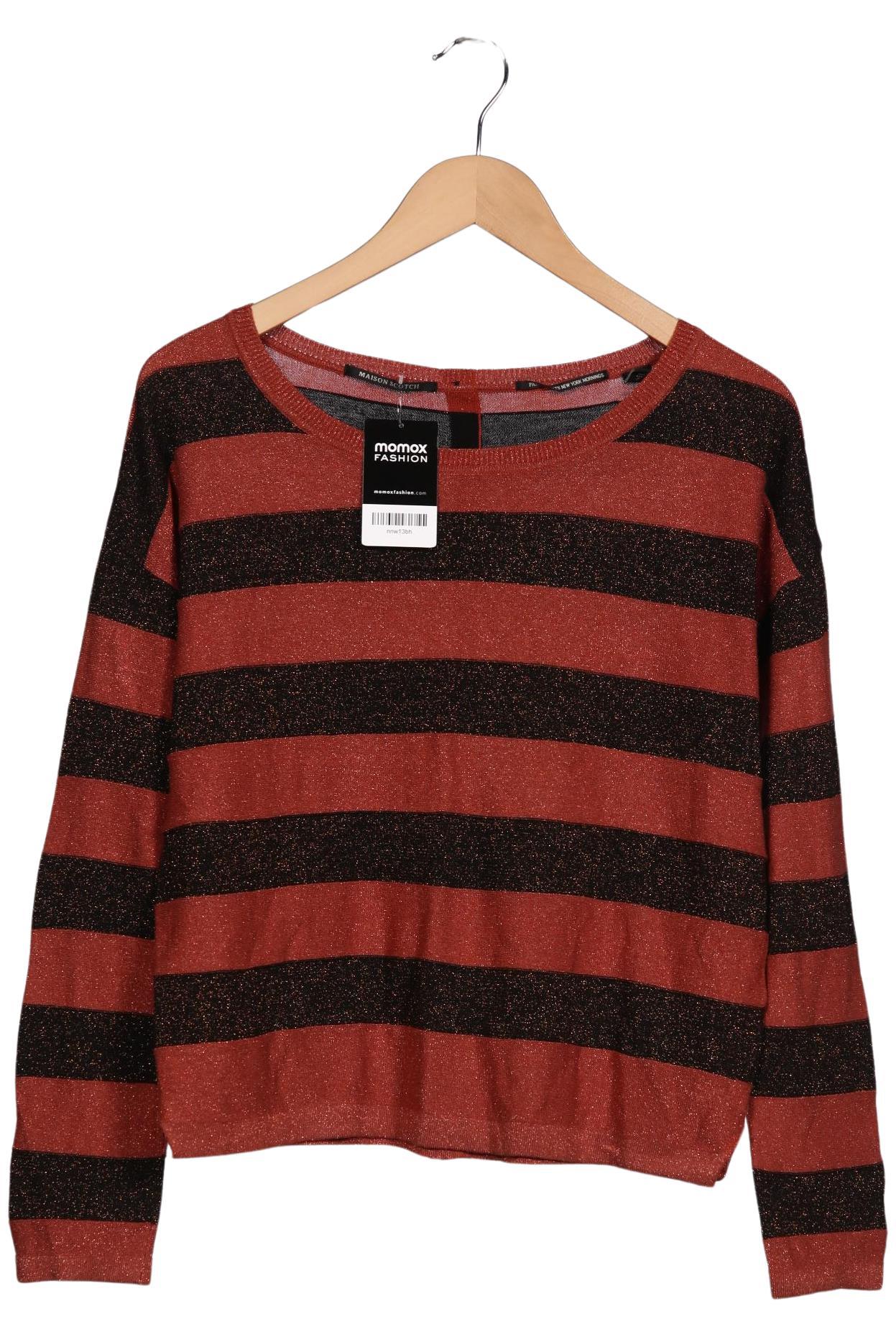 

Maison Scotch Damen Pullover, bordeaux, Gr. 36