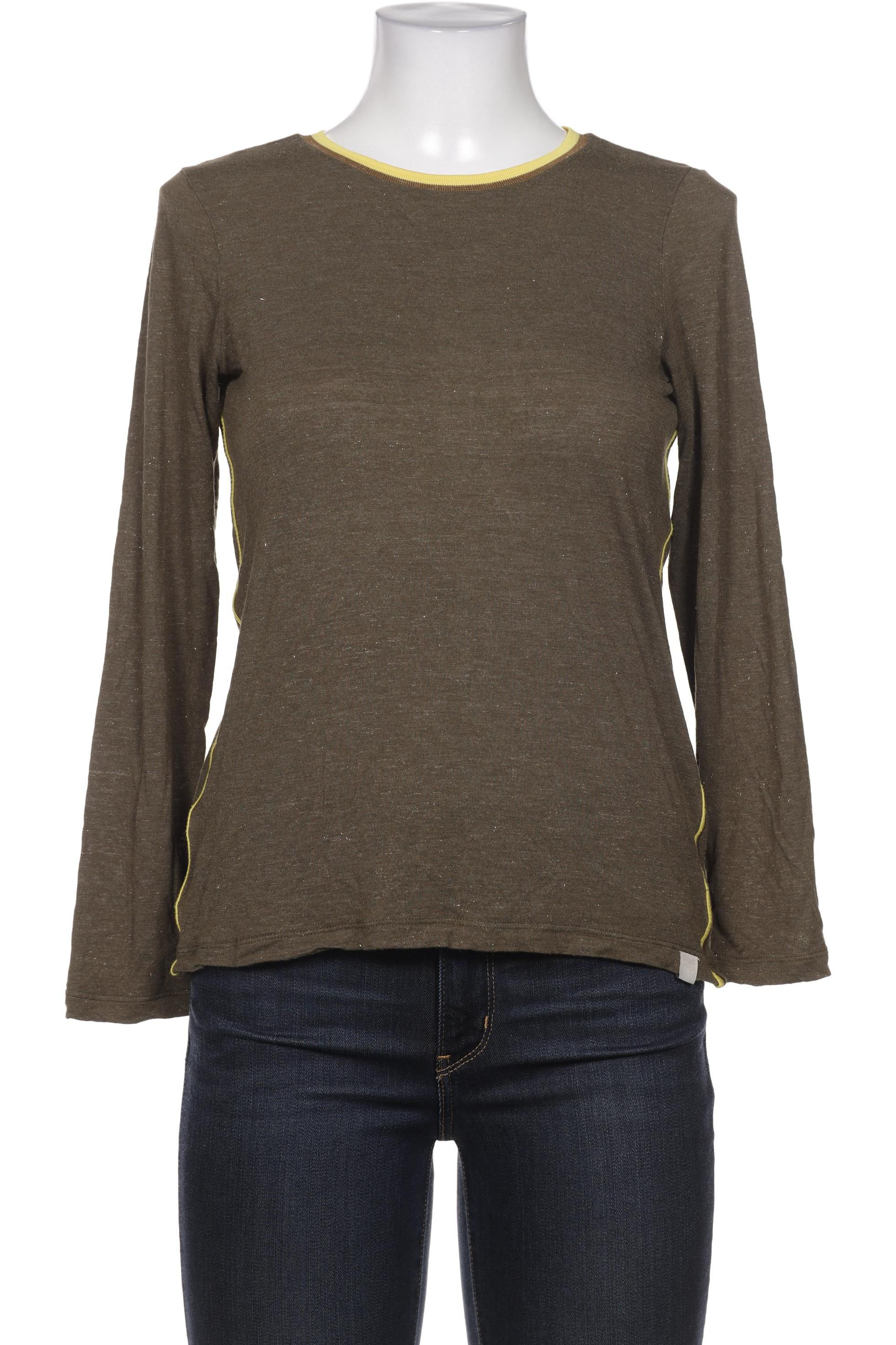 

Maison Scotch Damen Langarmshirt, grün, Gr. 36