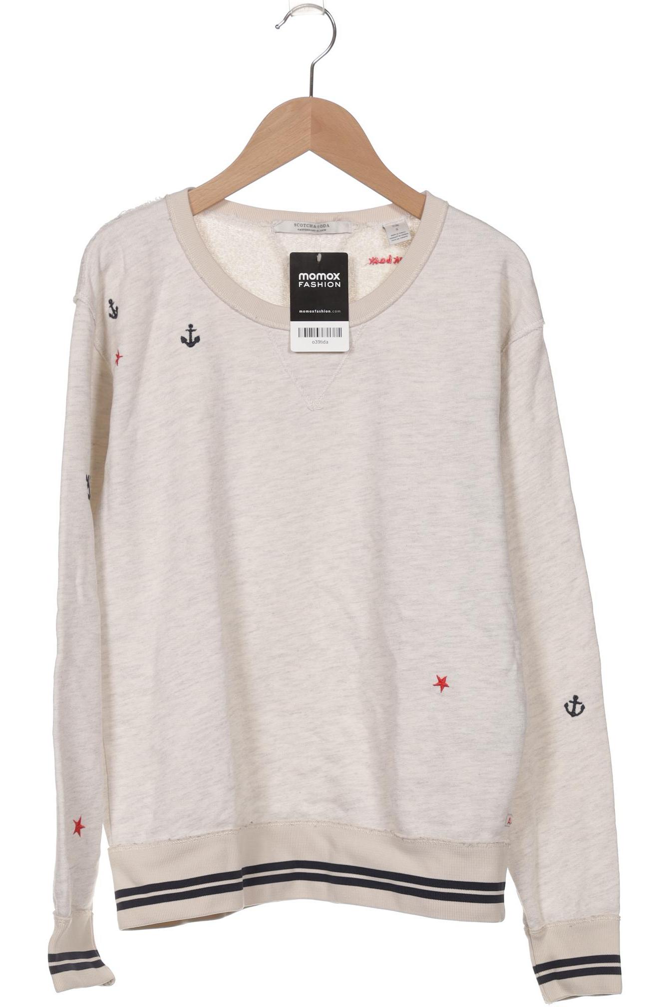 

Maison Scotch Damen Sweatshirt, grau, Gr. 36