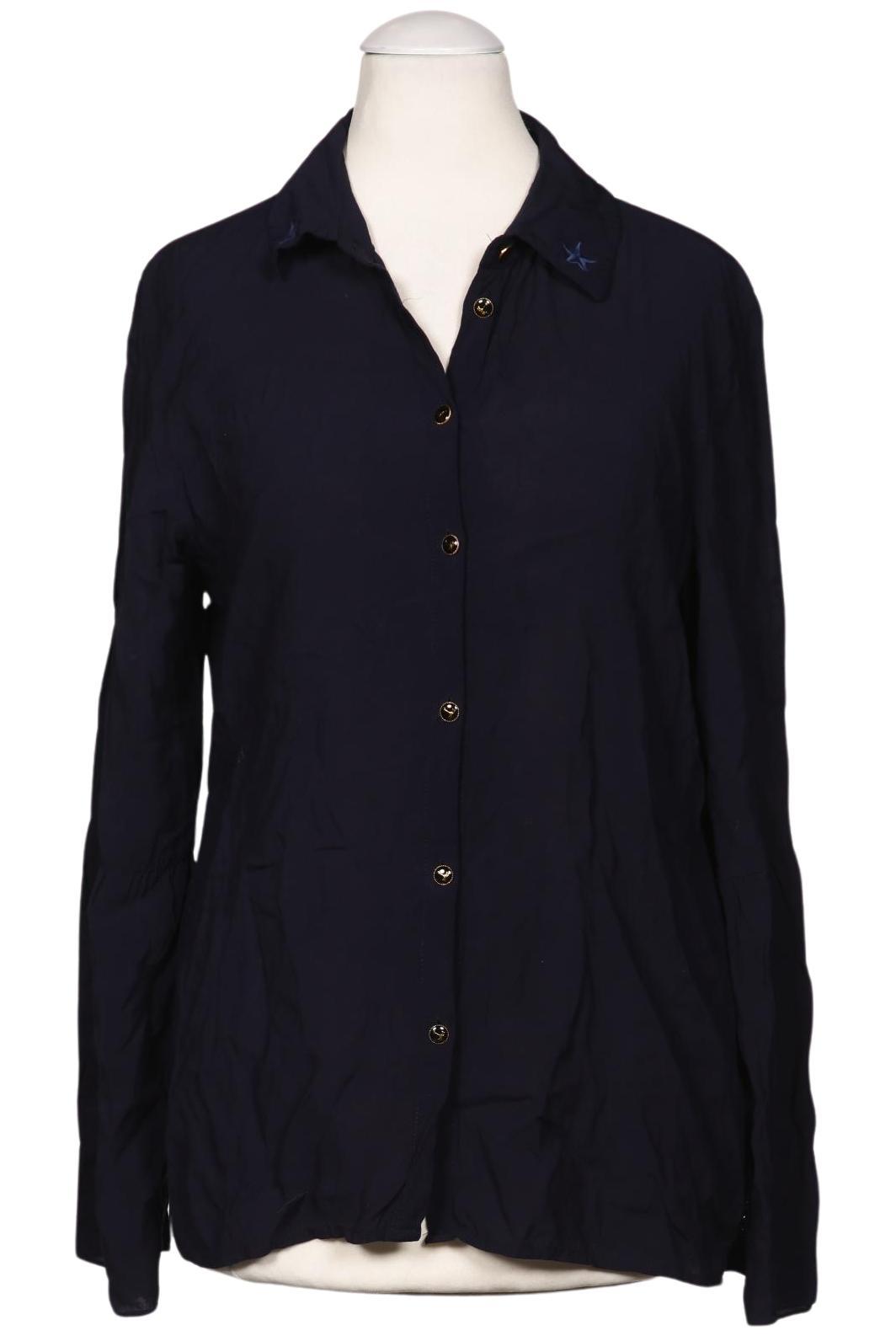 

Maison Scotch Damen Bluse, marineblau, Gr. 36