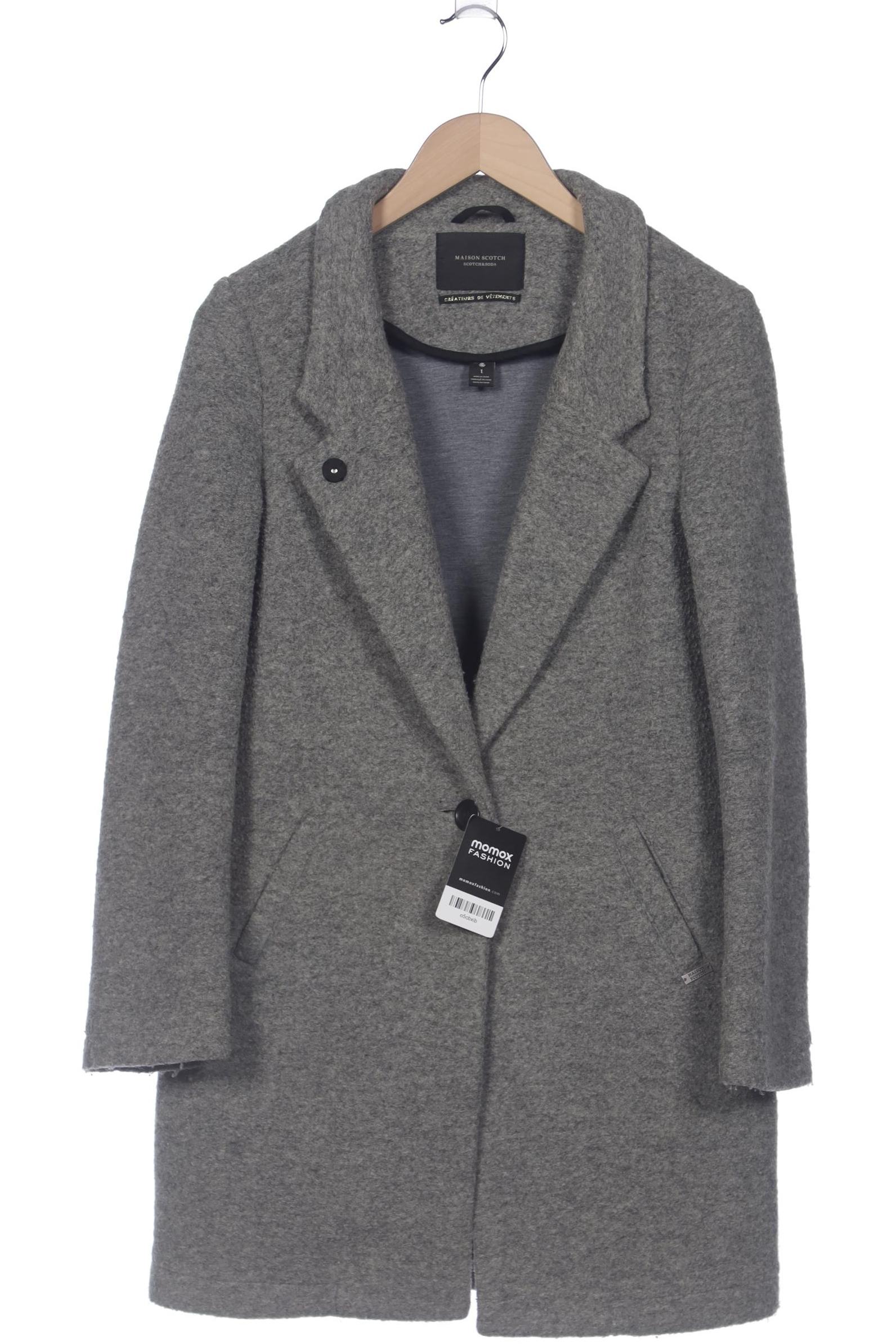 

Maison Scotch Damen Mantel, grau, Gr. 36