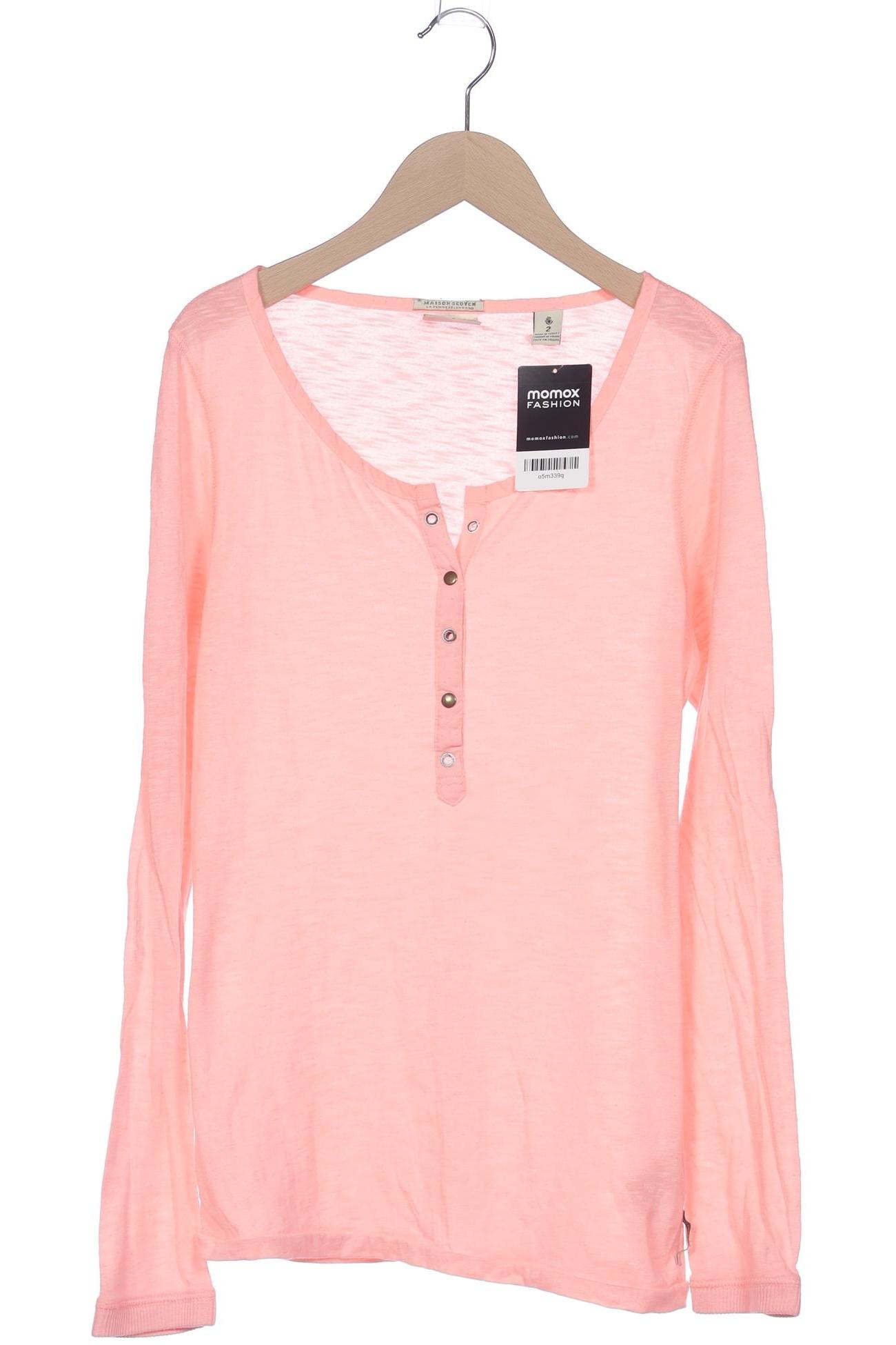 

Maison Scotch Damen Langarmshirt, neon, Gr. 38