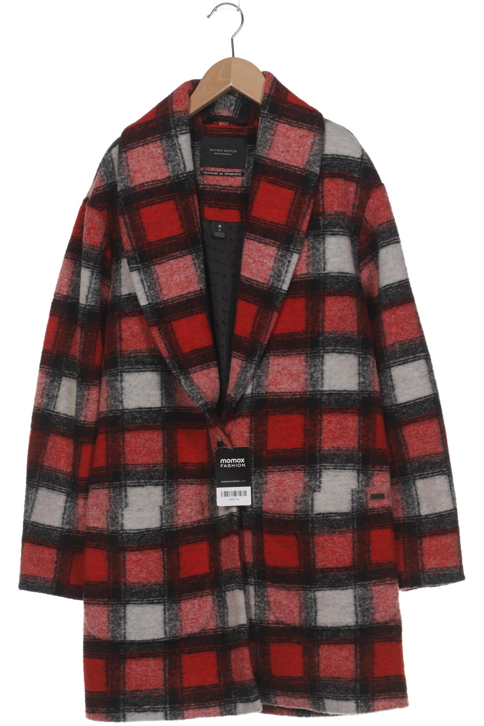 

Maison Scotch Damen Mantel, rot, Gr. 38