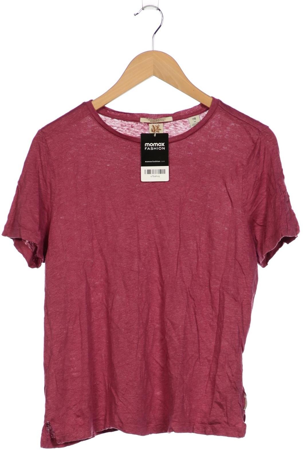 

Maison Scotch Damen T-Shirt, pink, Gr. 38