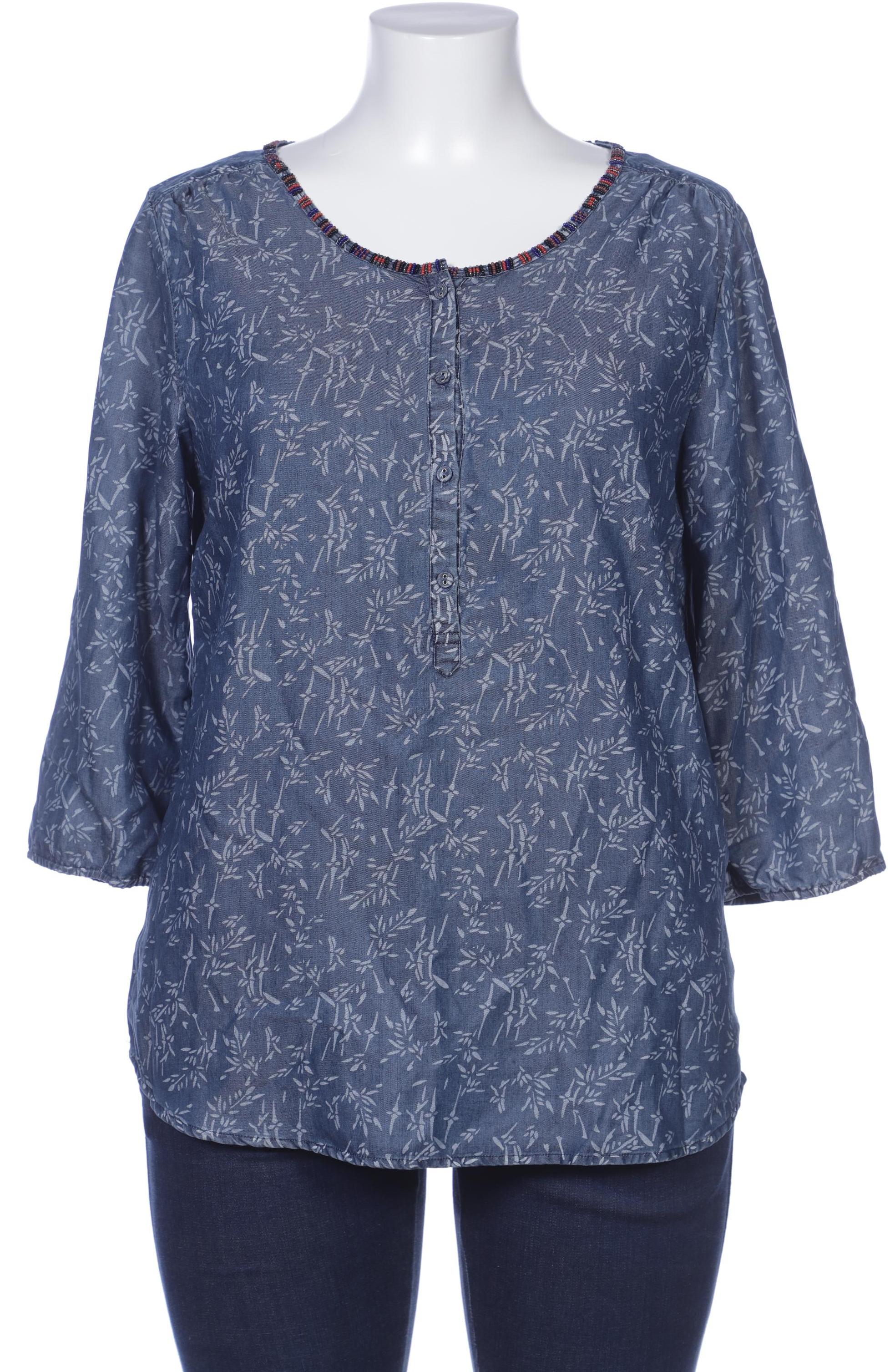 

Maison Scotch Damen Bluse, blau, Gr. 42