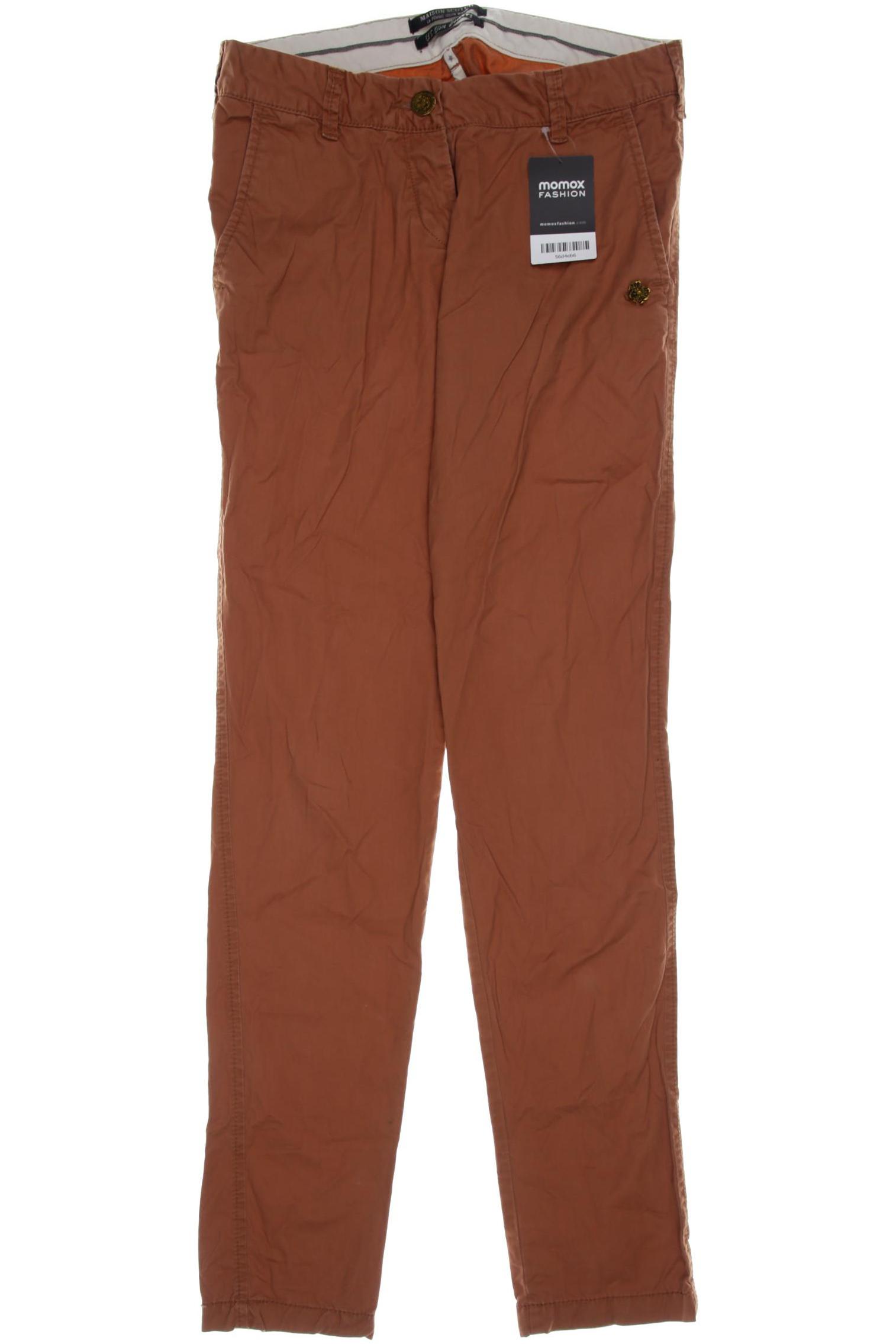 

Maison Scotch Damen Stoffhose, braun, Gr. 25