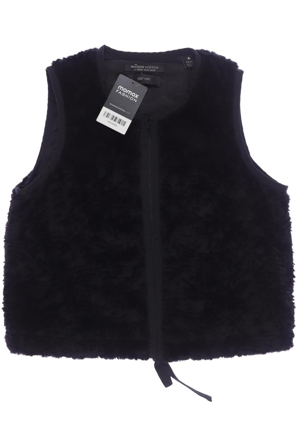 

Maison Scotch Damen Weste, schwarz, Gr. 34