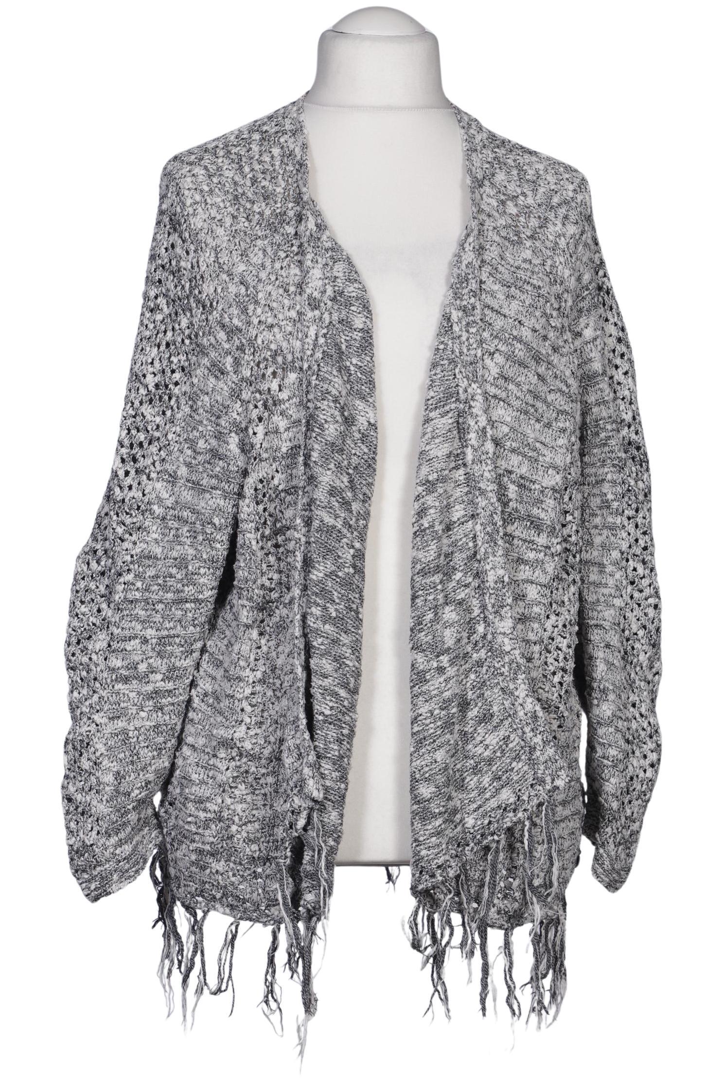 

Maison Scotch Damen Strickjacke, grau, Gr. 36