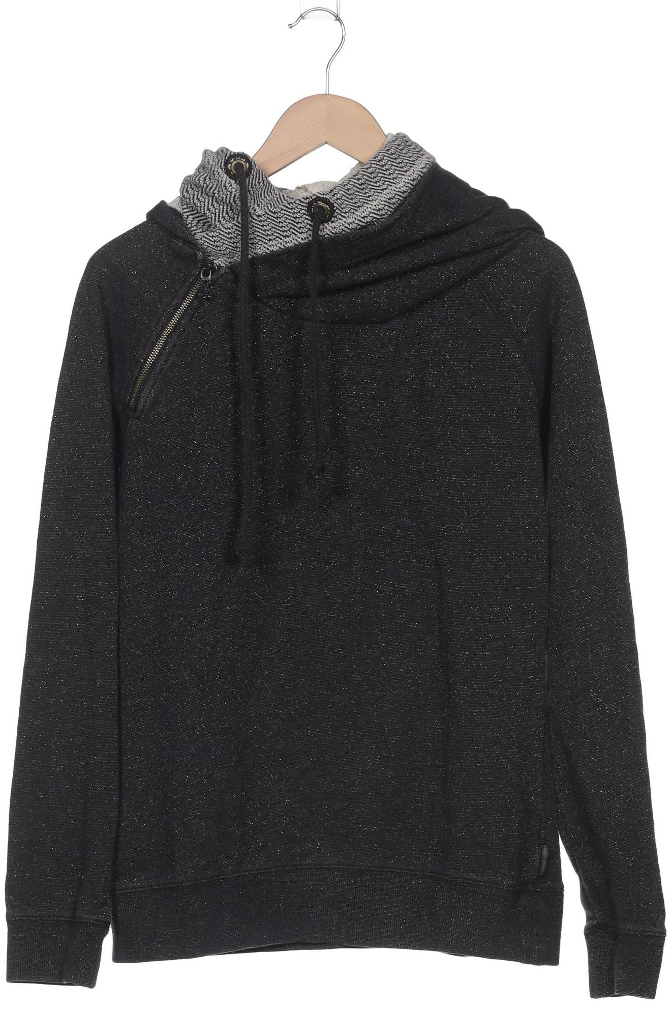 

Maison Scotch Damen Kapuzenpullover, schwarz, Gr. 42