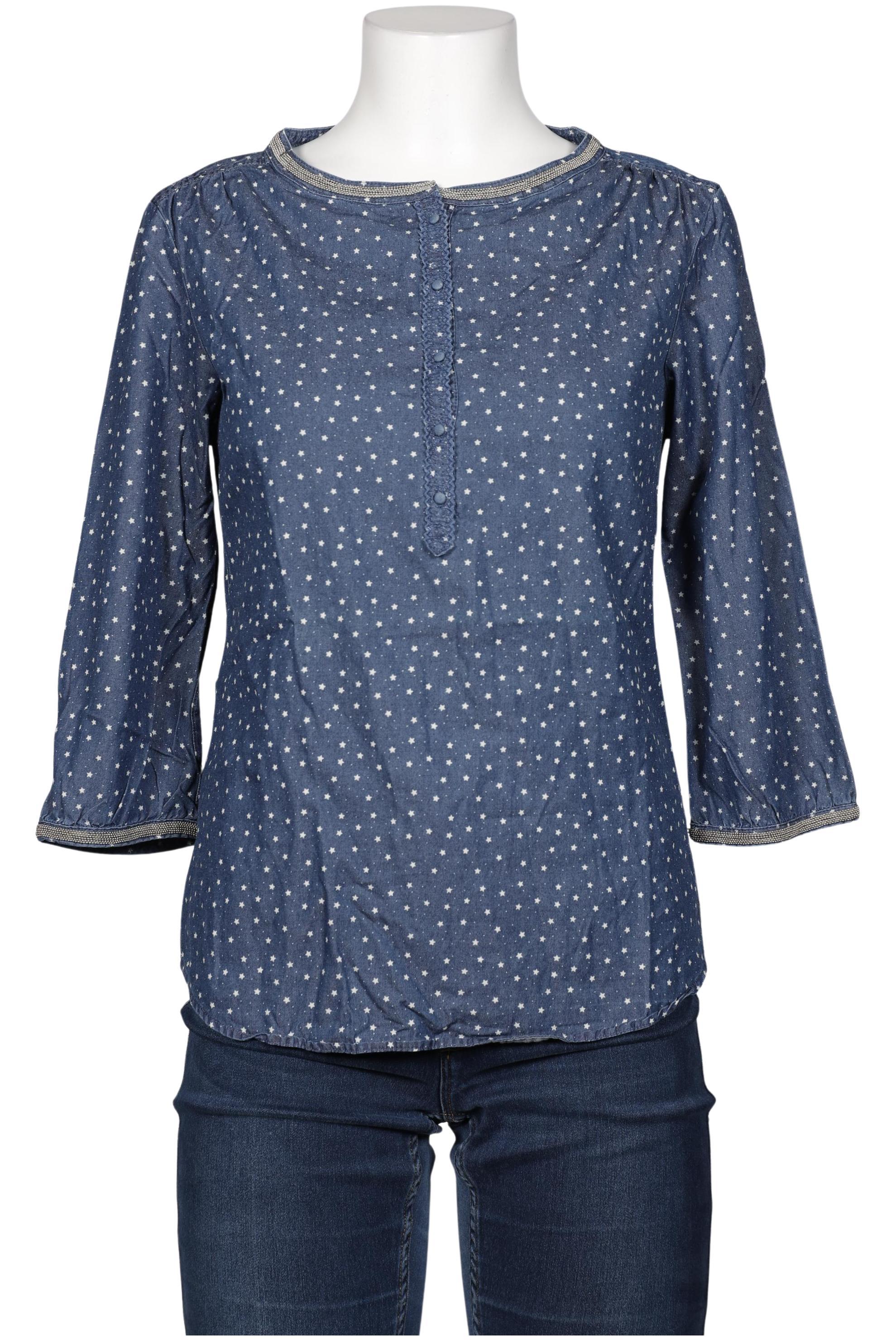 

Maison Scotch Damen Bluse, marineblau, Gr. 38