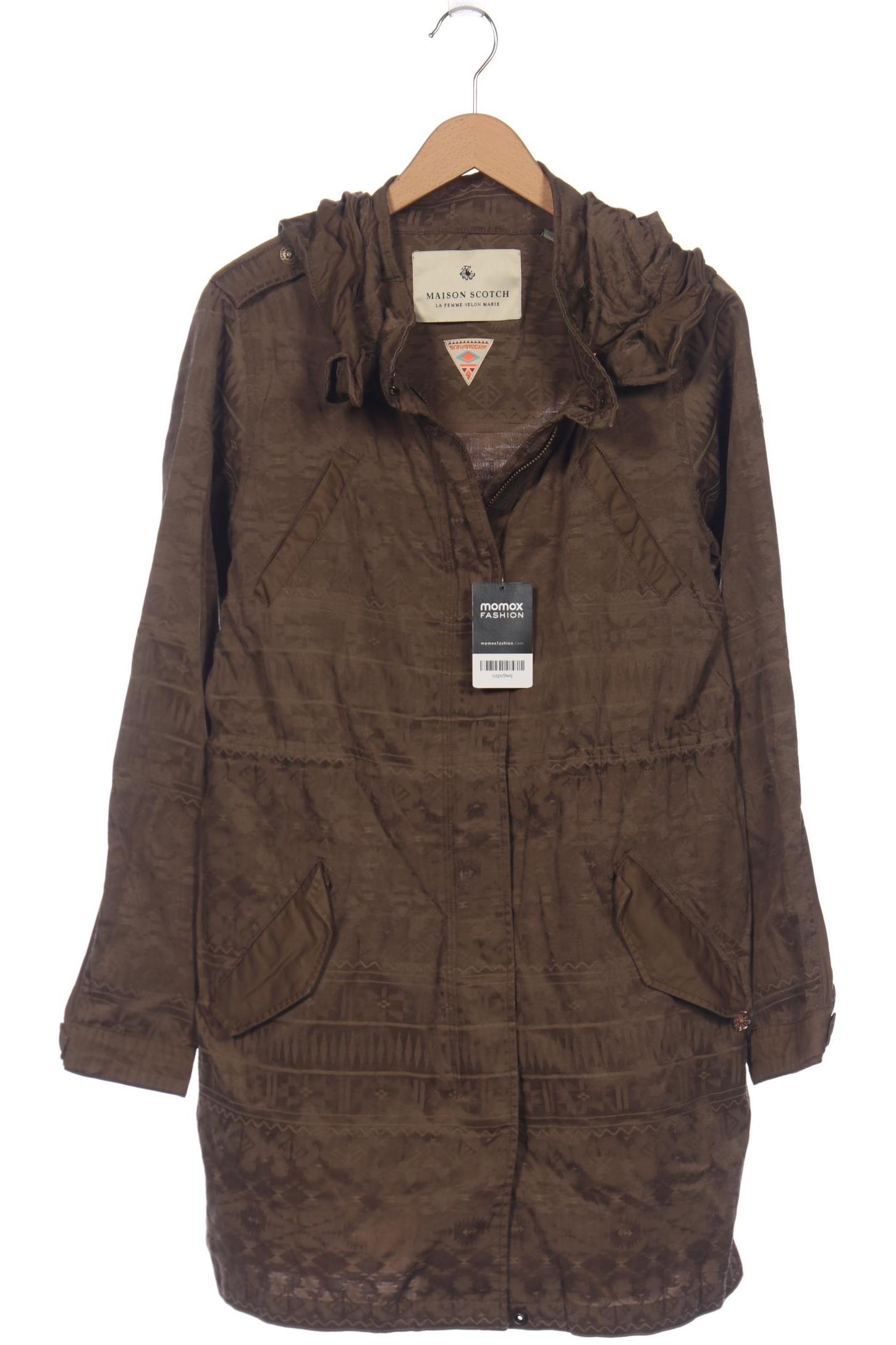 

Maison Scotch Damen Mantel, grün, Gr. 40