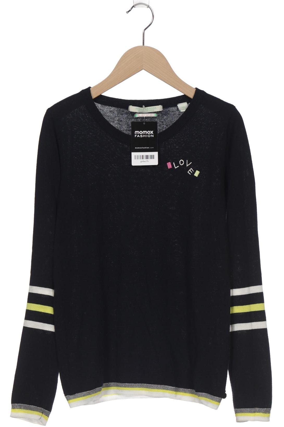 

Maison Scotch Damen Pullover, marineblau