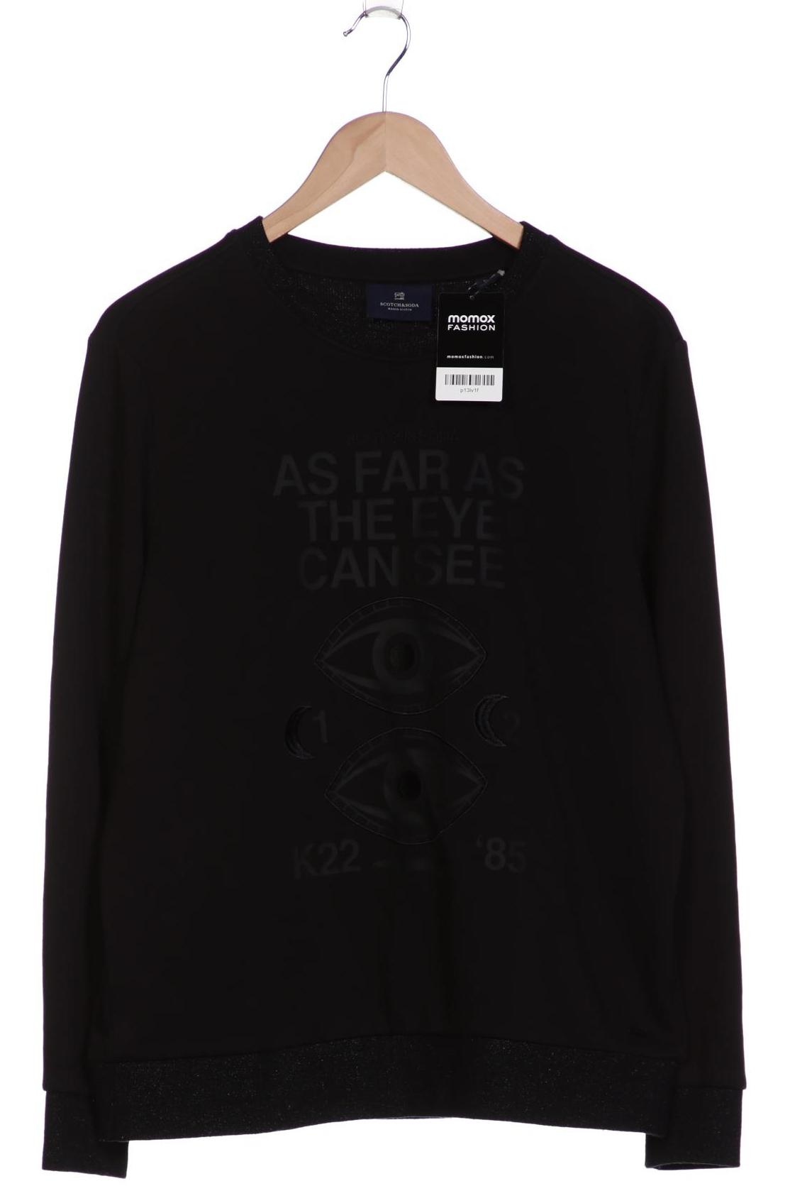 

Maison Scotch Damen Sweatshirt, schwarz, Gr. 42