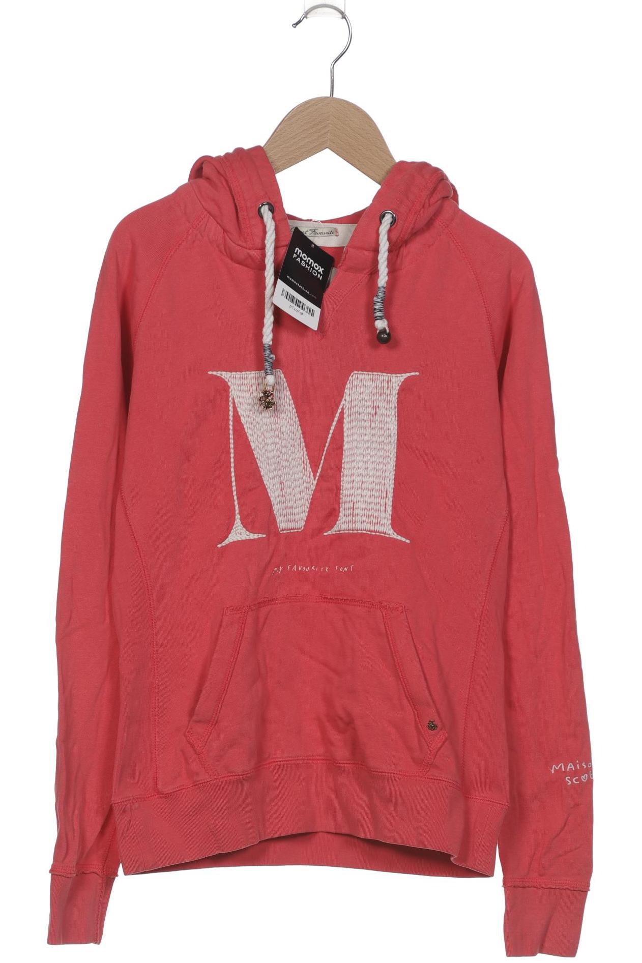 

Maison Scotch Damen Kapuzenpullover, pink, Gr. 34