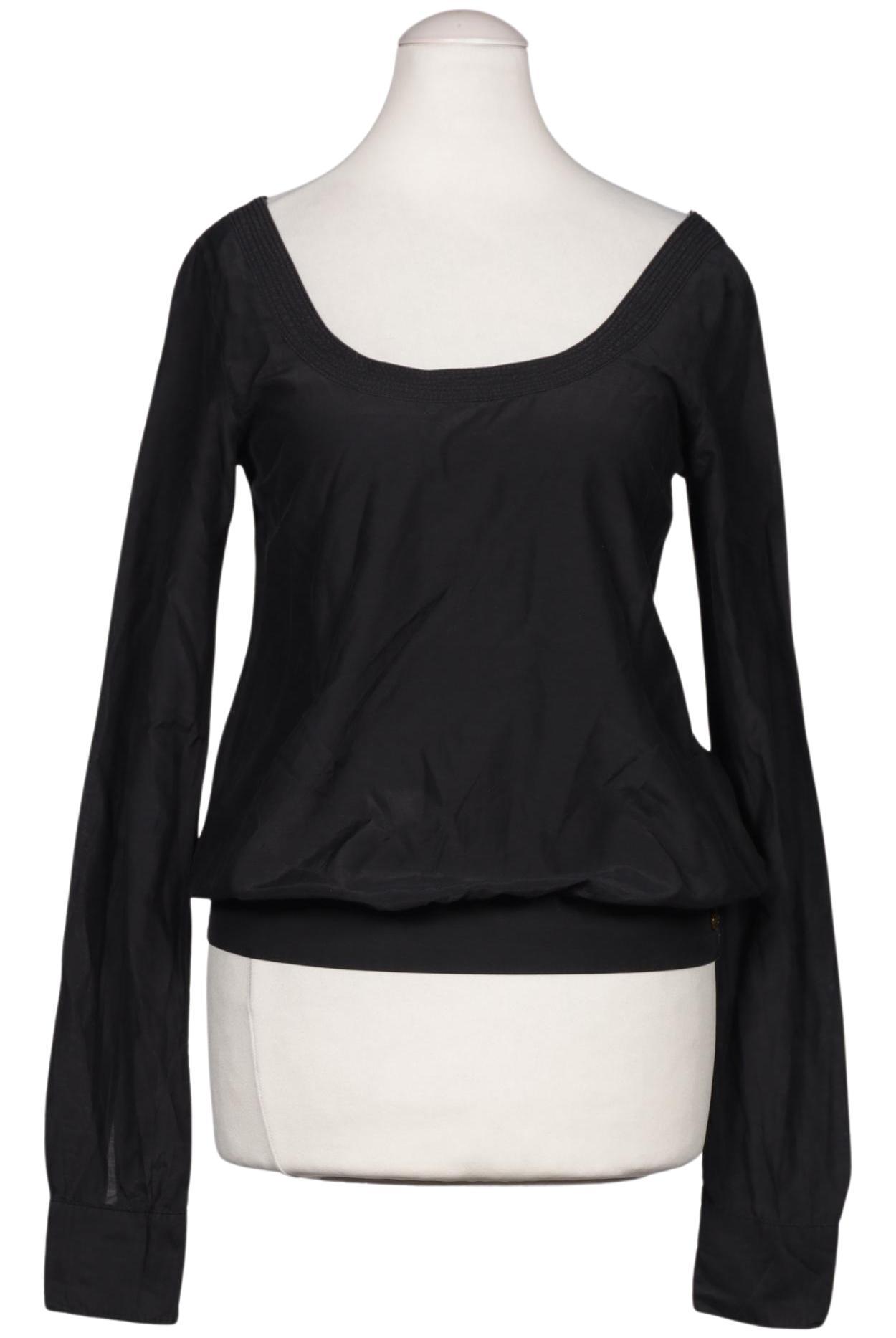 

Maison Scotch Damen Bluse, schwarz, Gr. 34