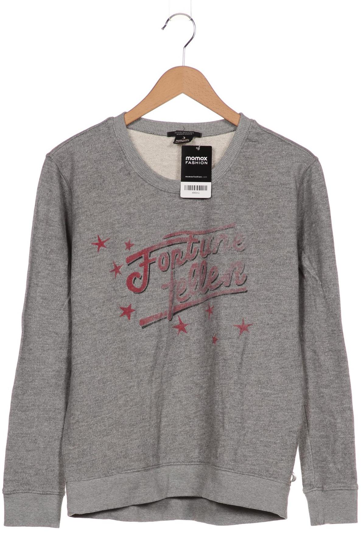 

Maison Scotch Damen Sweatshirt, grau, Gr. 38