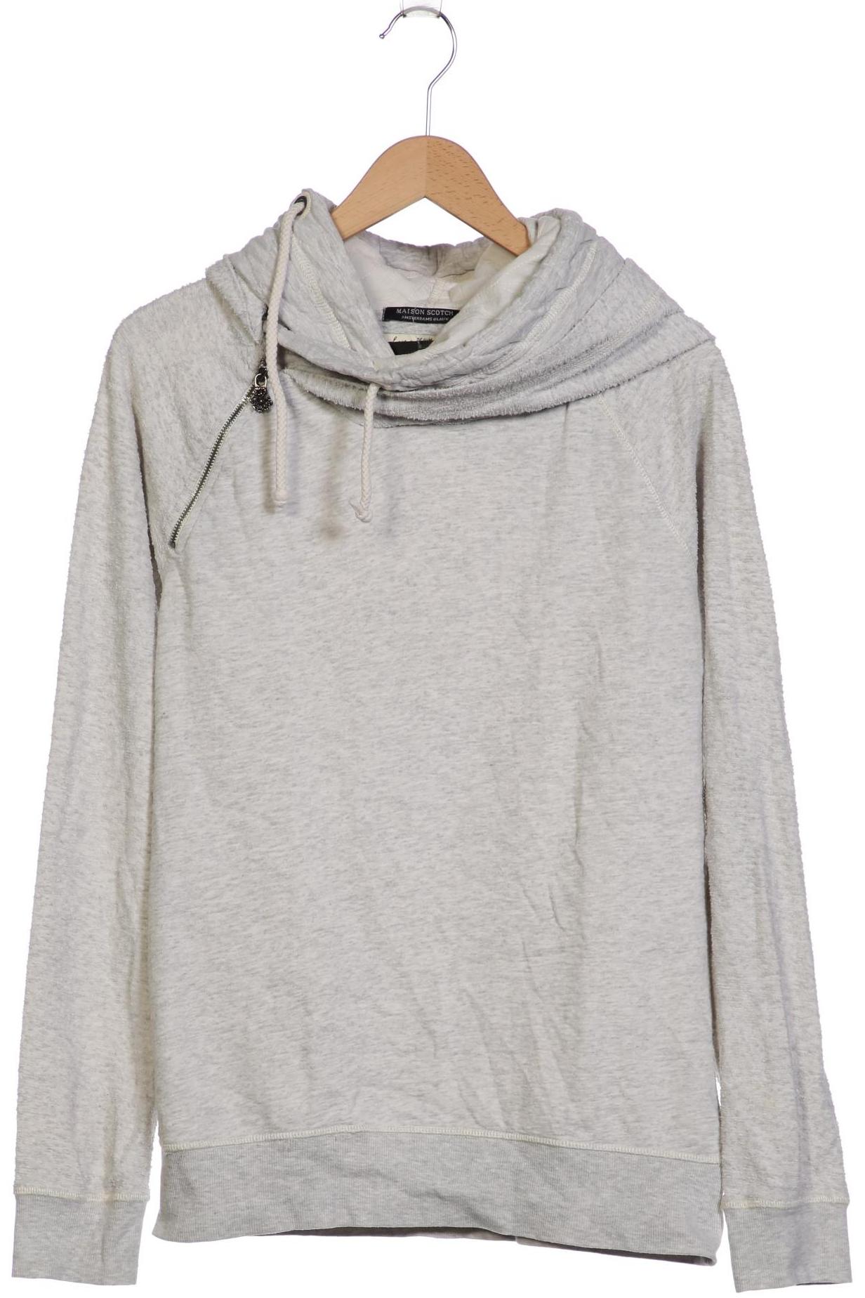 

Maison Scotch Damen Kapuzenpullover, grau, Gr. 42