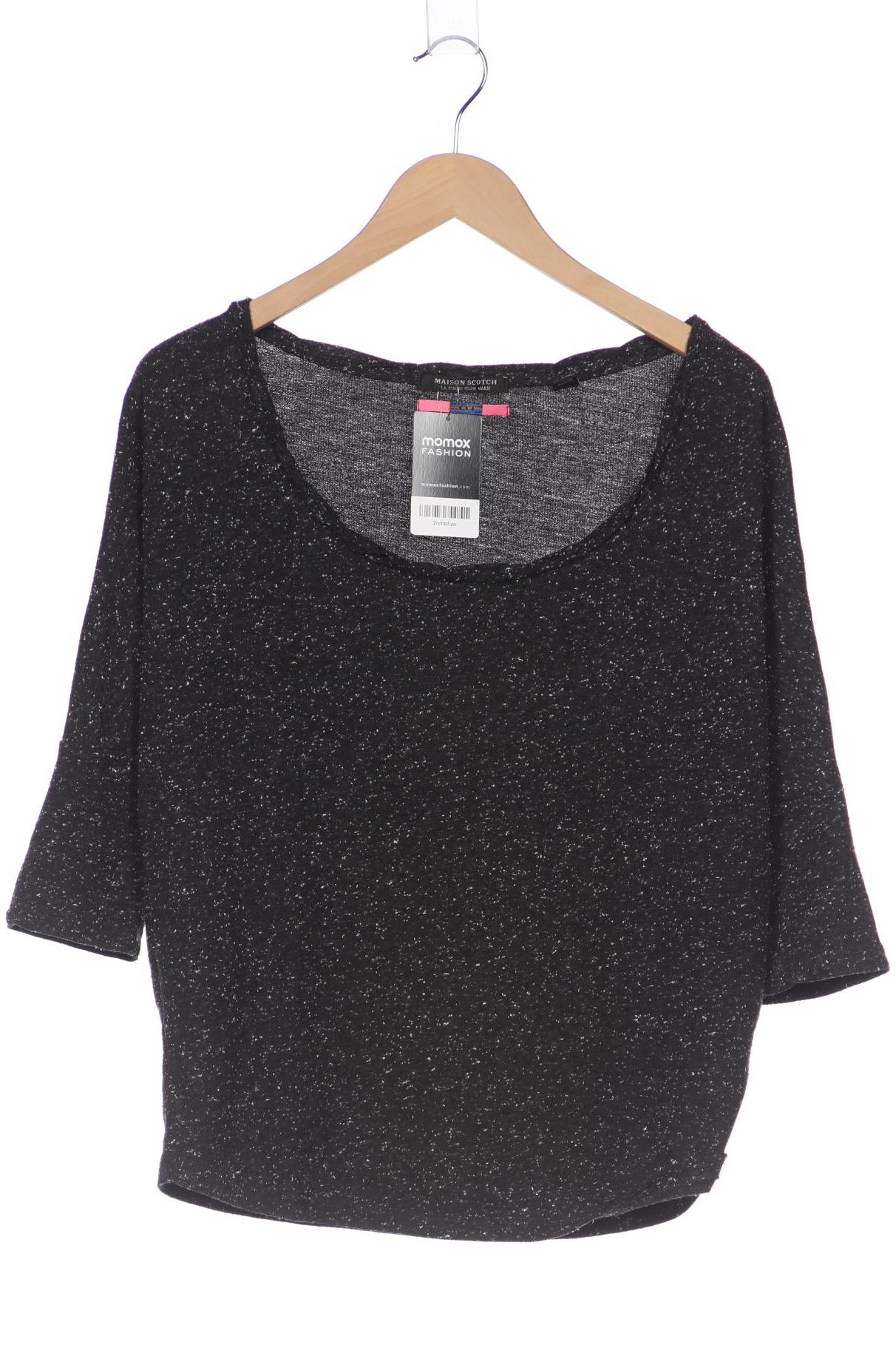 

Maison Scotch Damen Langarmshirt, grau, Gr. 38