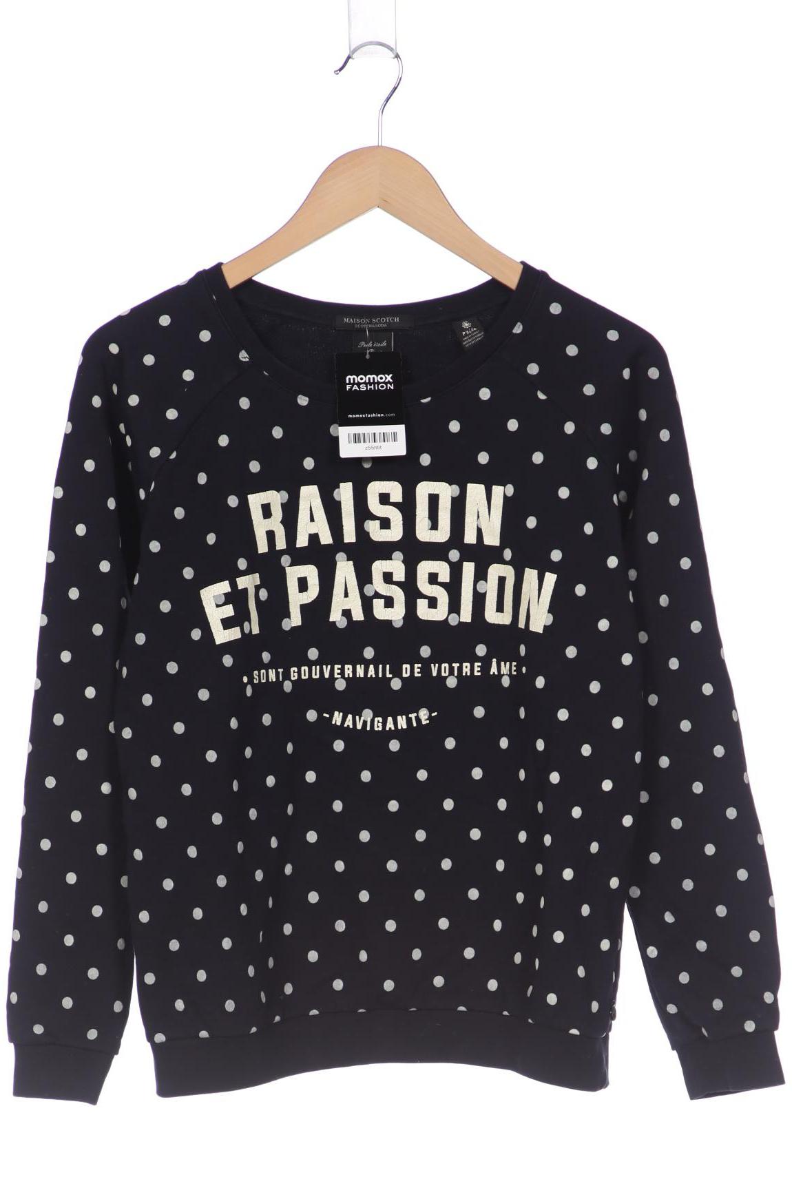 

Maison Scotch Damen Sweatshirt, marineblau, Gr. 34