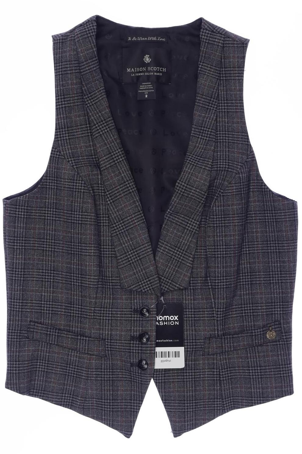 

Maison Scotch Damen Weste, grau, Gr. 38