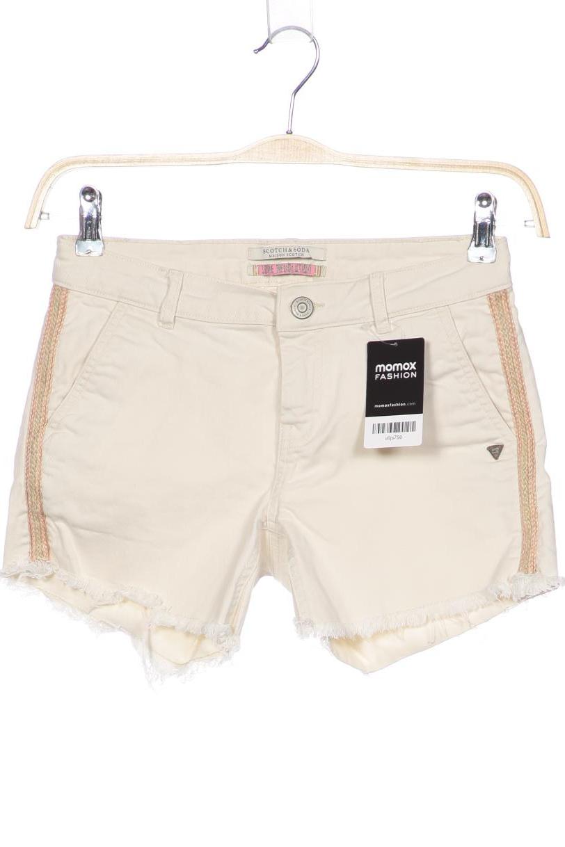 

Maison Scotch Damen Shorts, cremeweiß, Gr. 26