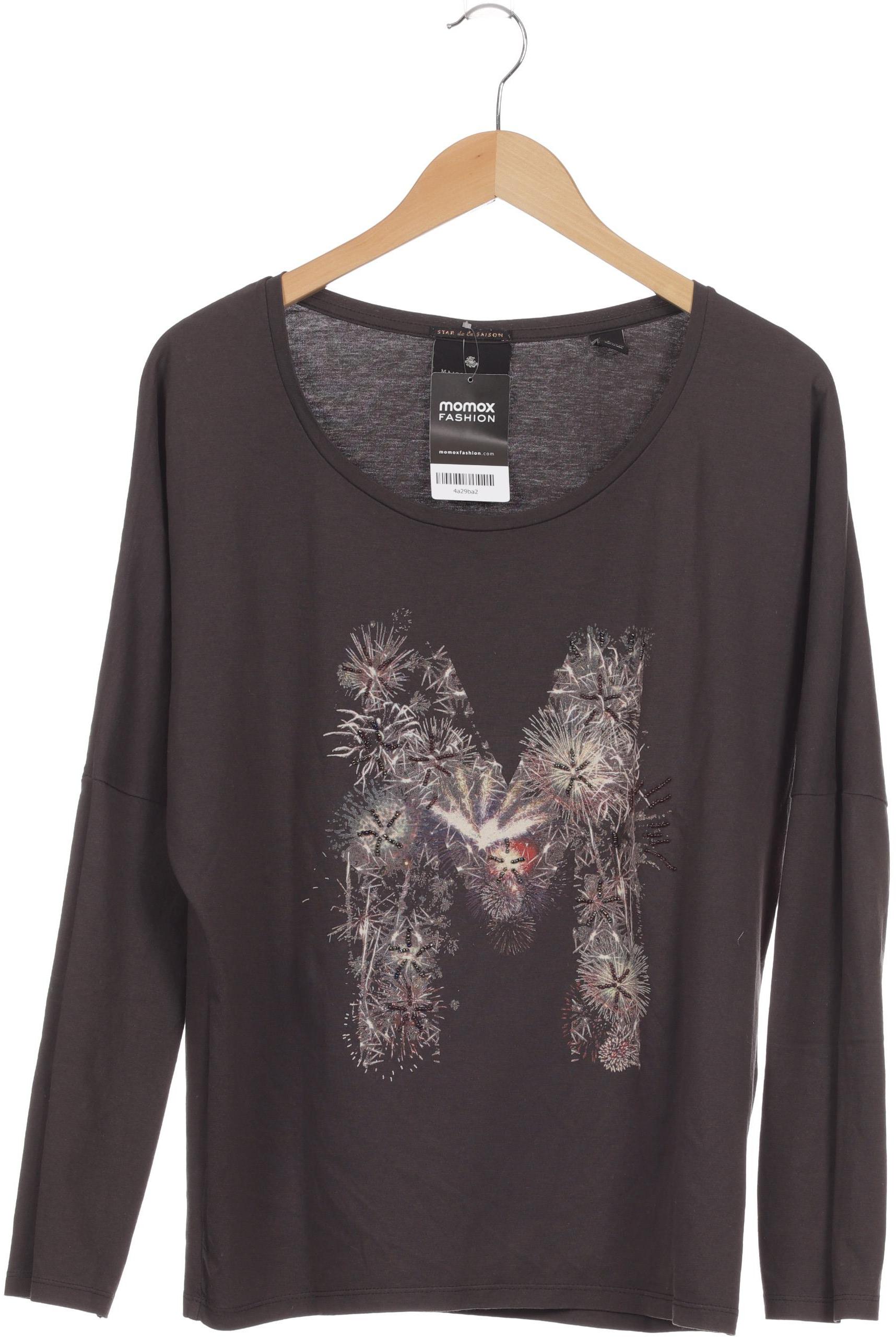 

Maison Scotch Damen Langarmshirt, grau, Gr. 36