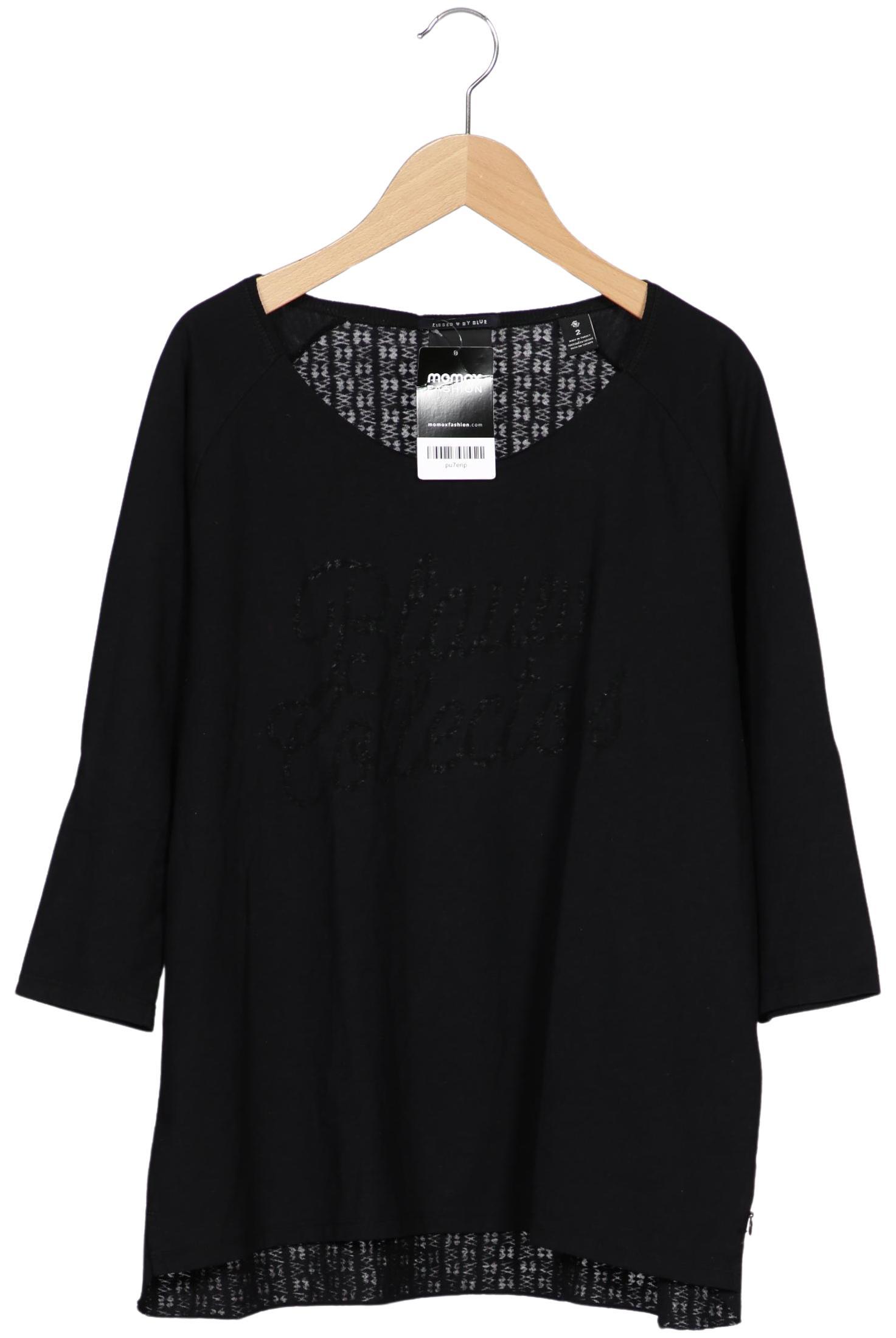 

Maison Scotch Damen Langarmshirt, schwarz, Gr. 38